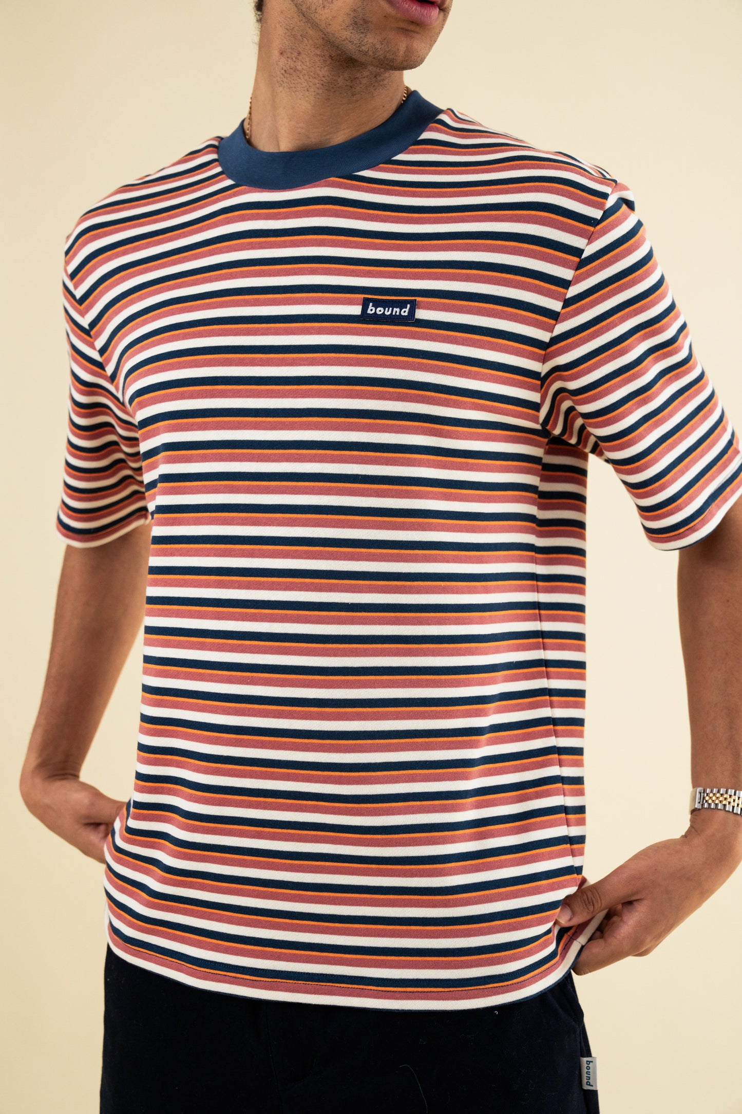 OXFORD HEAVY STRIPE TEE