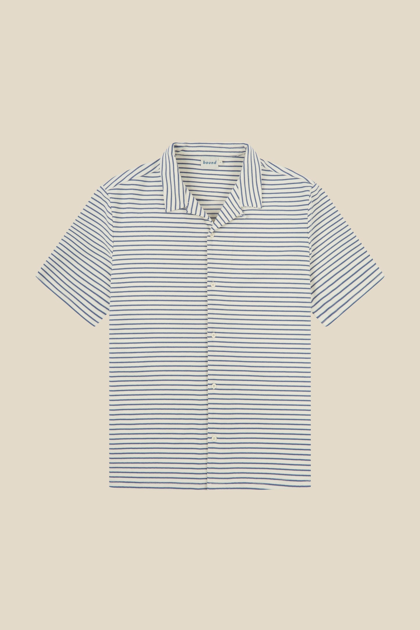 STRIPE JACQUARD OCEAN SHIRT