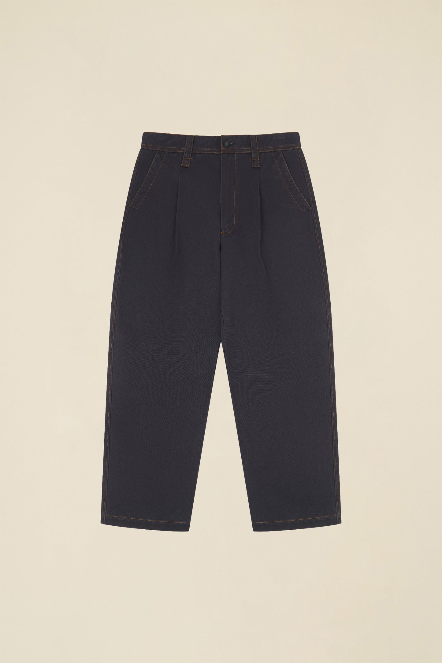 HEAVY CANVAS WORKWEAR TROUSER - NAVY