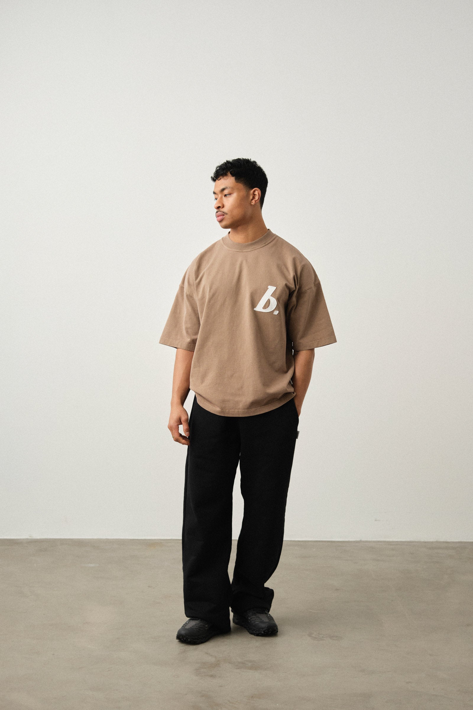 STAMP TEE - WASHED WALNUT – bound