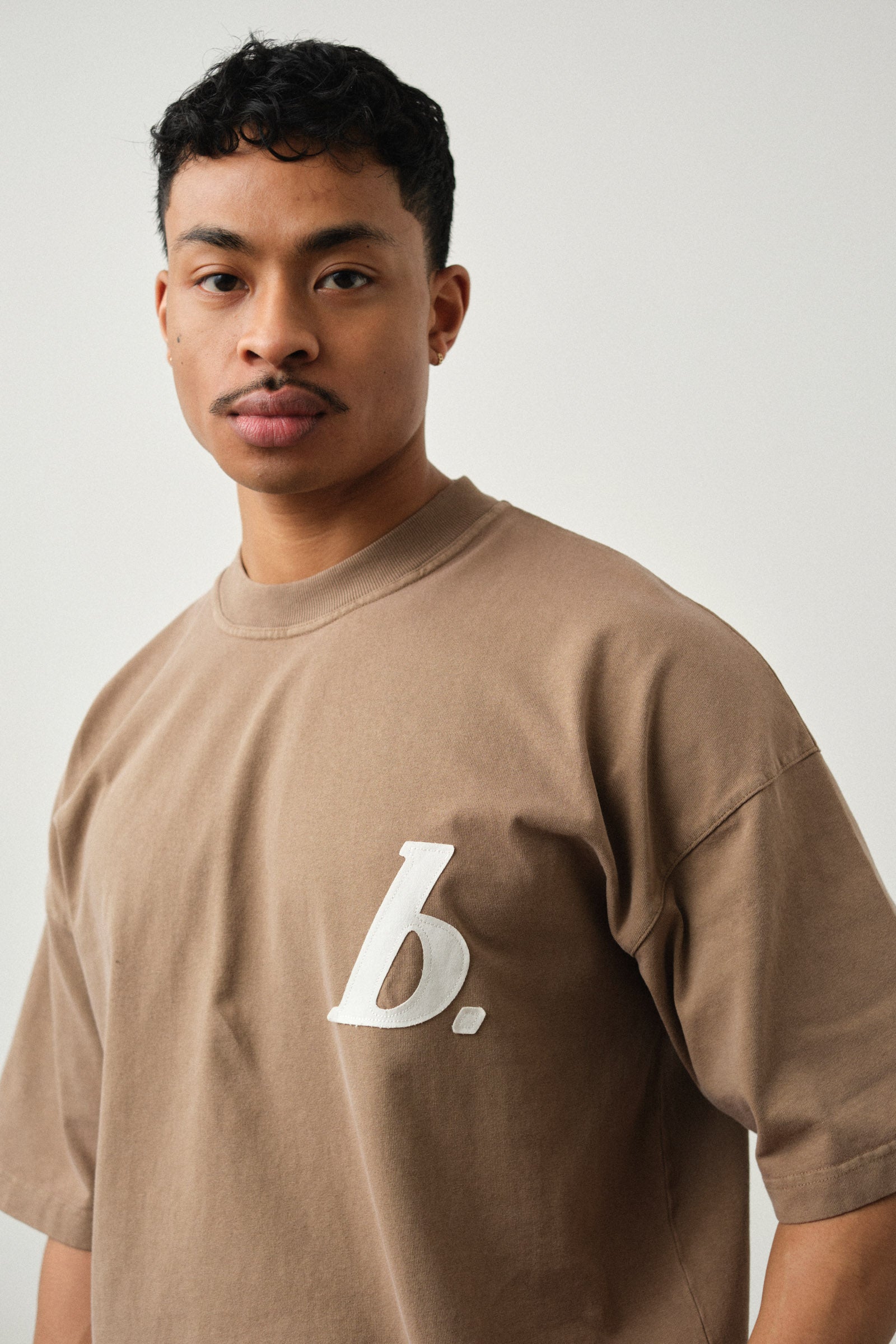 STAMP TEE - WASHED WALNUT – bound