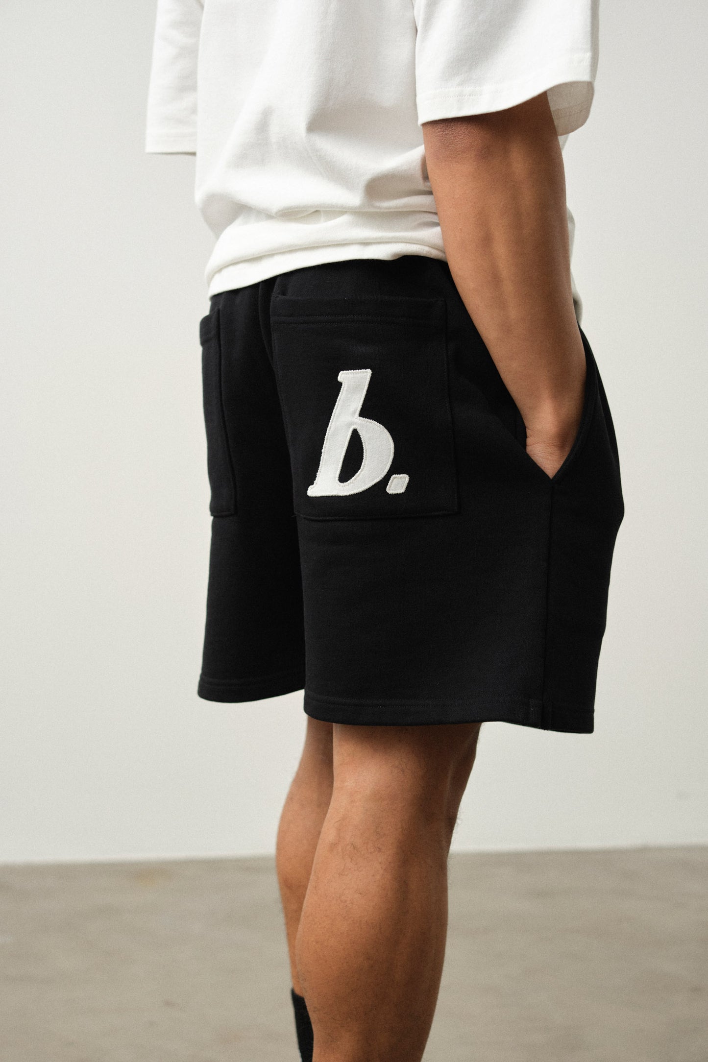 STAMP SHORTS TWIN PACK - BLACK/GREY MARL