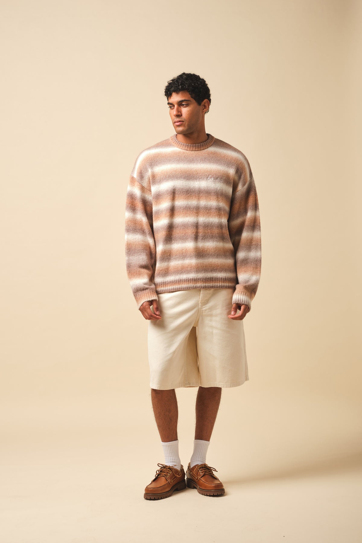 MUSHROOM GRADIENT KNIT