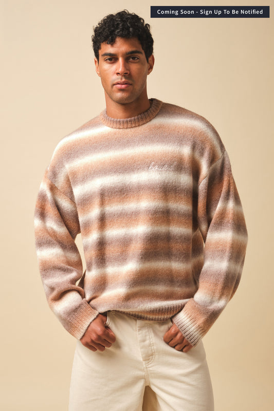 MUSHROOM GRADIENT KNIT