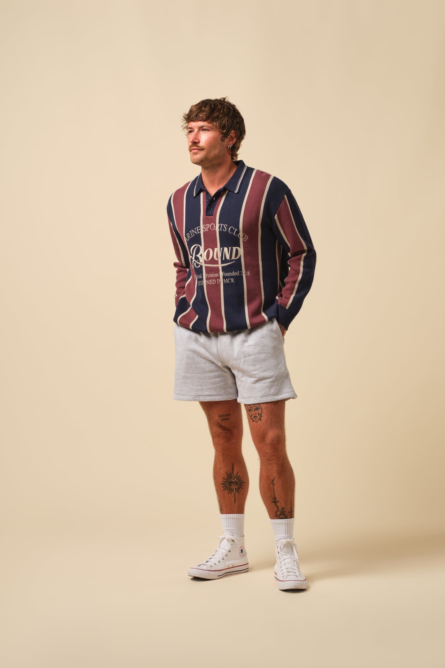 FREDDIE SWEAT SHORTS - GREY