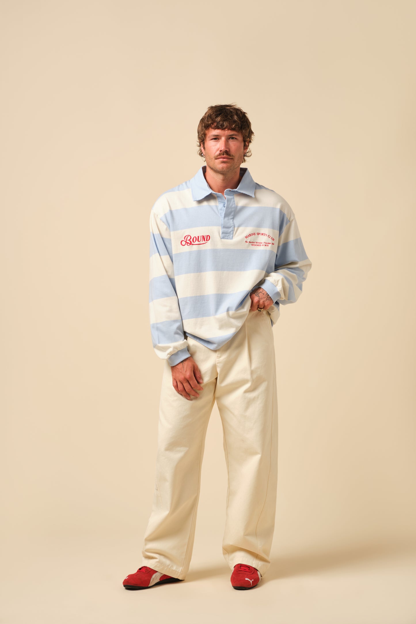 FREDDIE MARINE RUGBY POLO