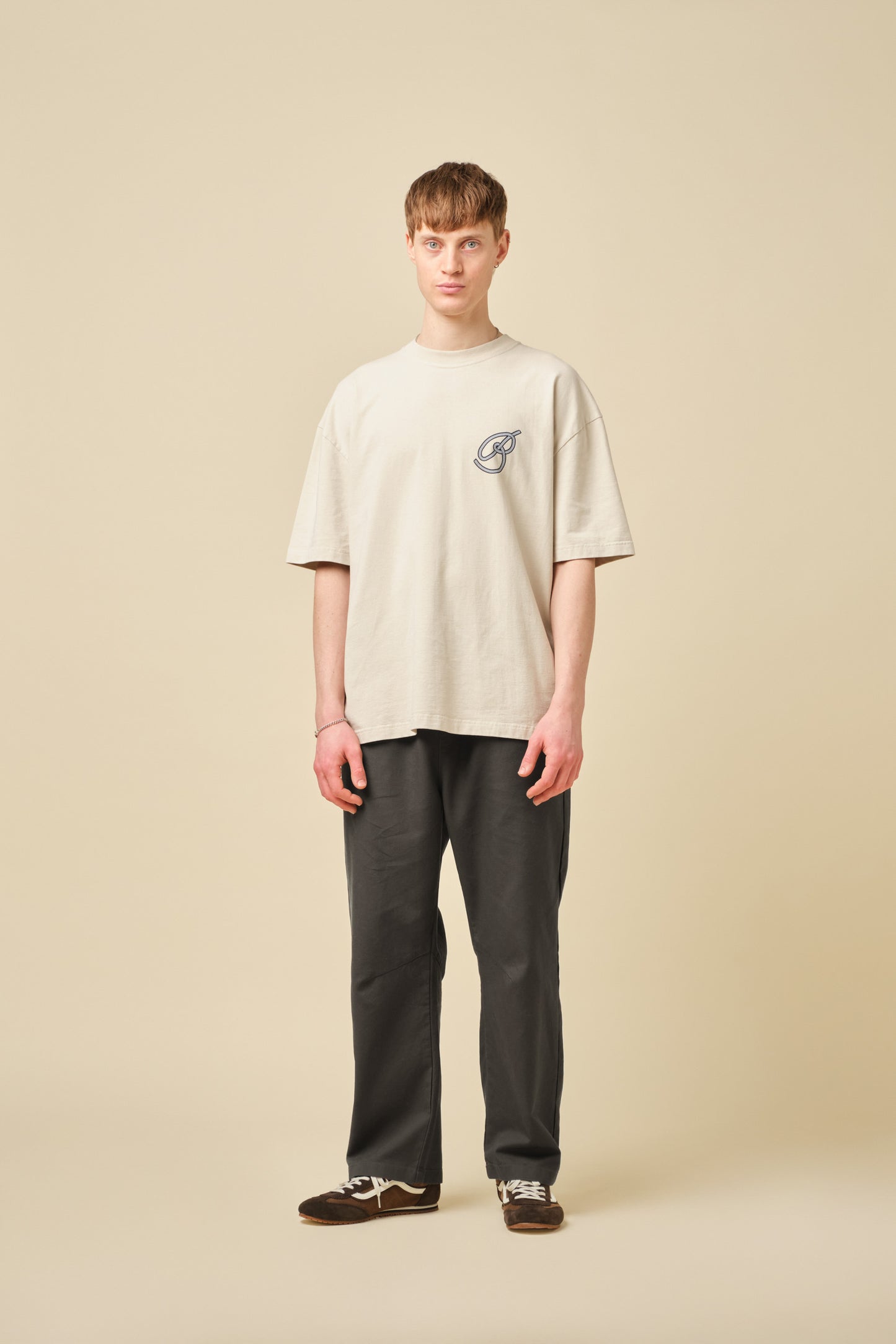 MARINE TEE - WASHED SAND
