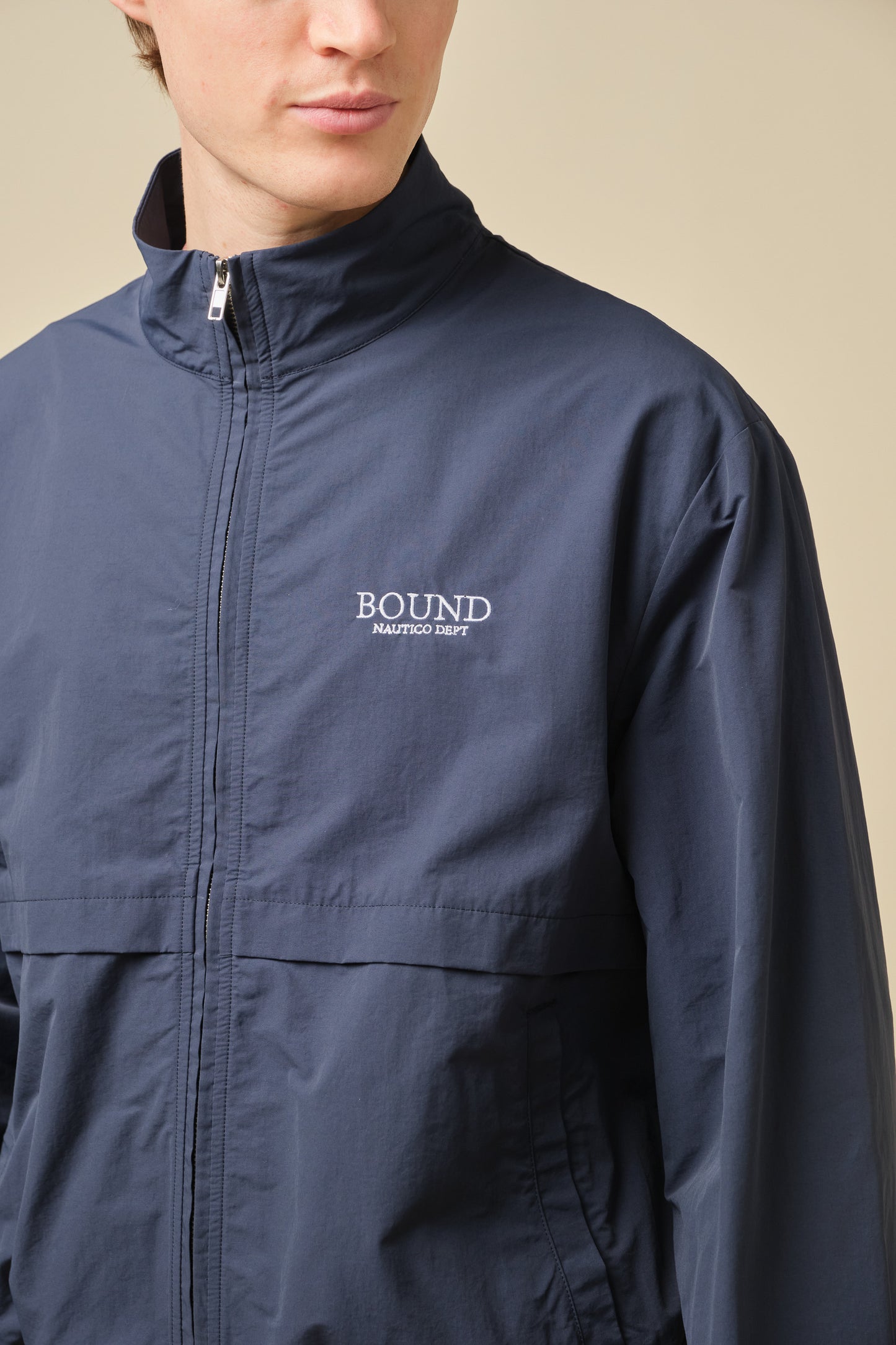 MARINE TRACK JACKET - NAVY