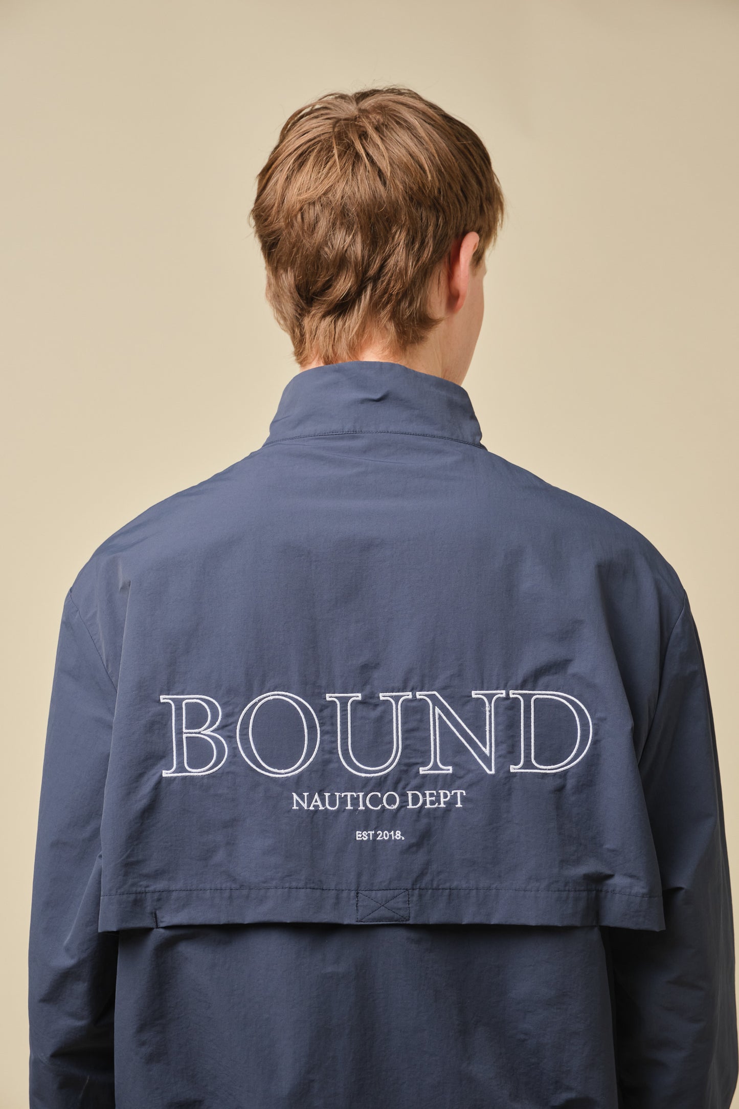 MARINE TRACK JACKET - NAVY