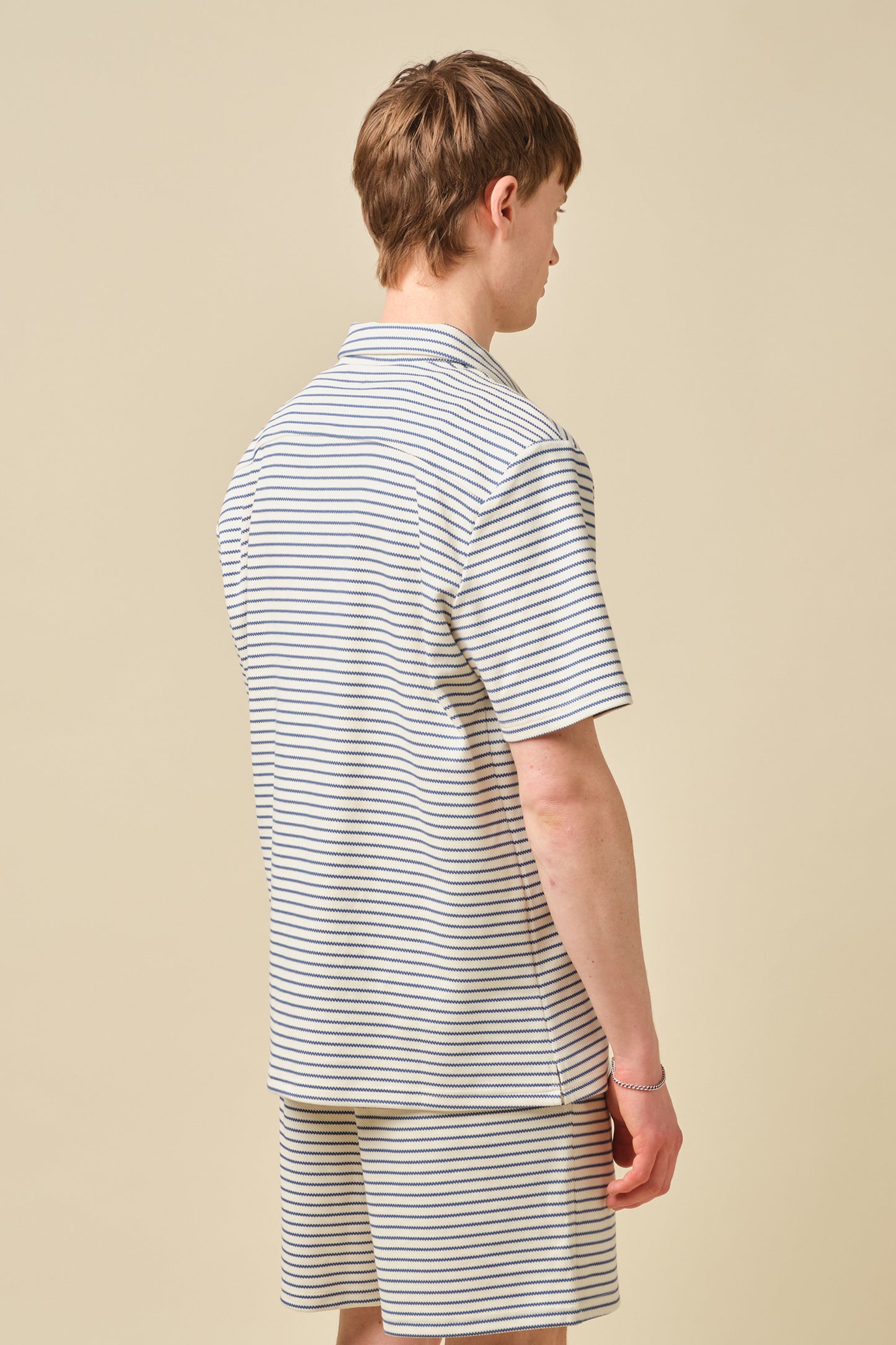 STRIPE JACQUARD OCEAN SHIRT