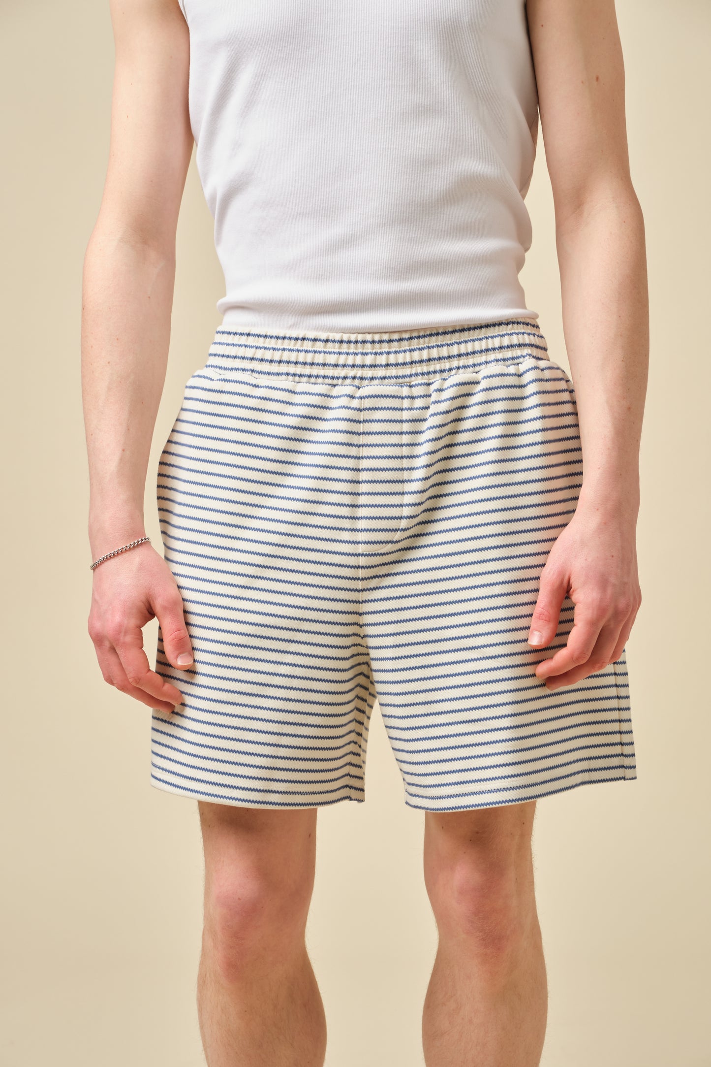STRIPE JACQUARD OCEAN SHORTS