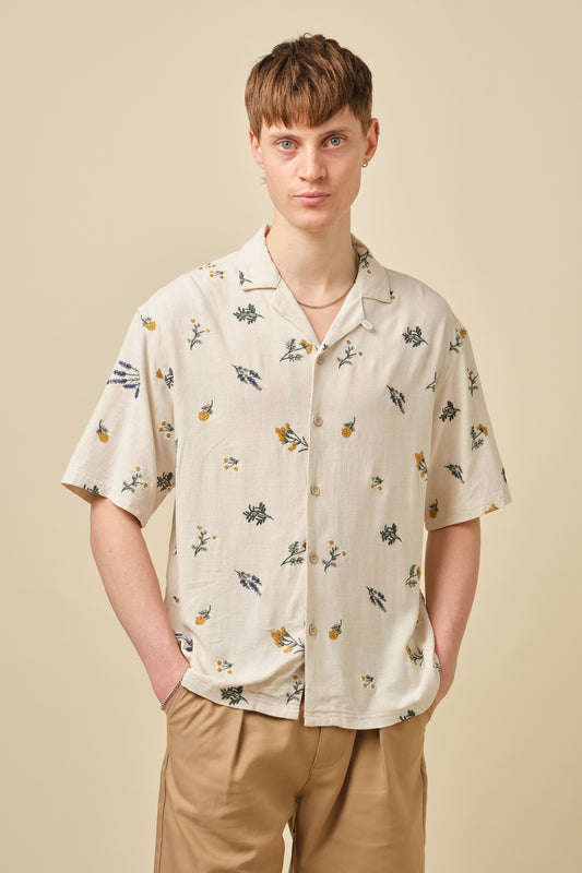BOTANIC SHIRT - ECRU