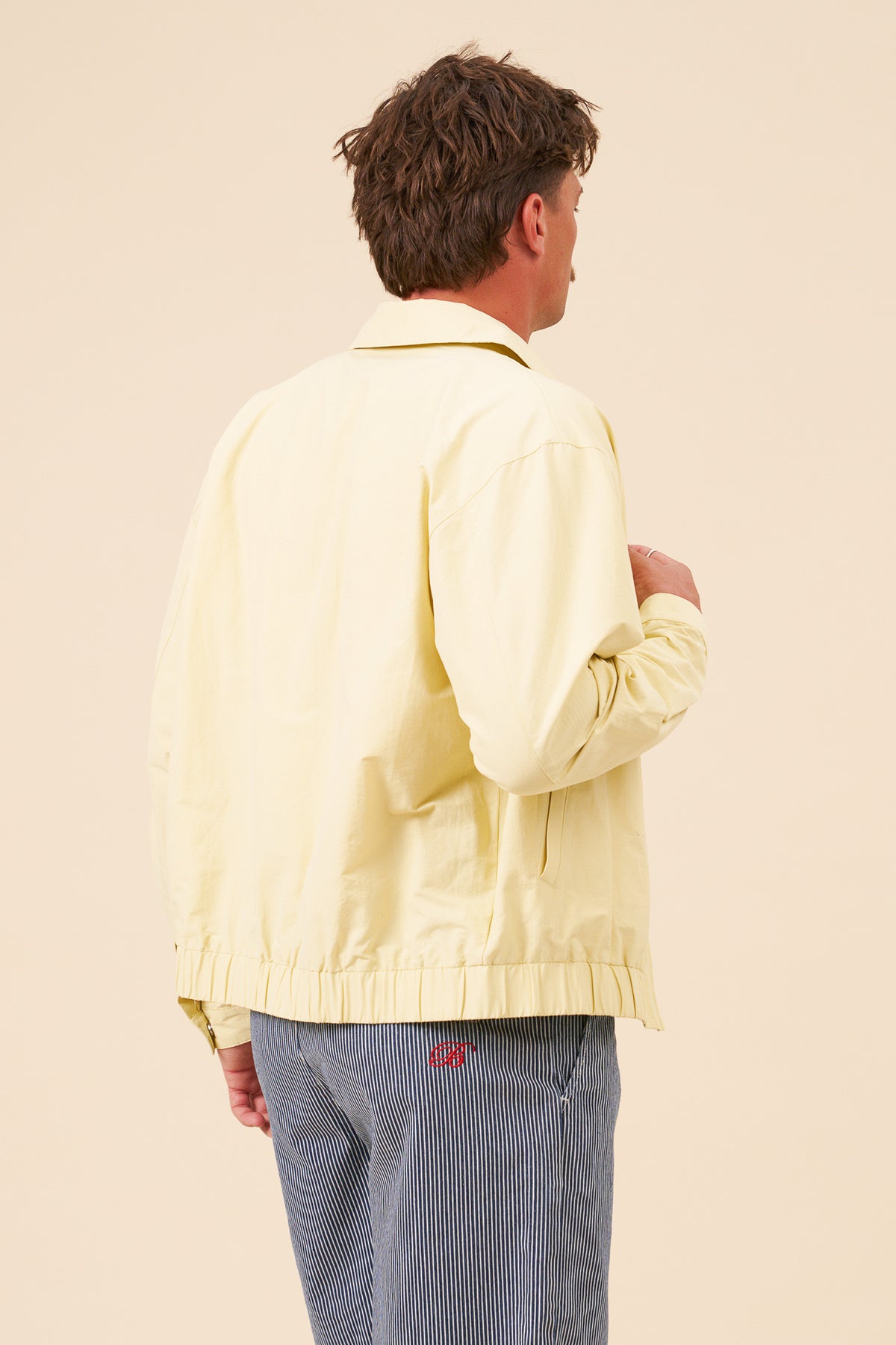 BOTHA RIPSTOP HARRINGTON JACKET - YELLOW