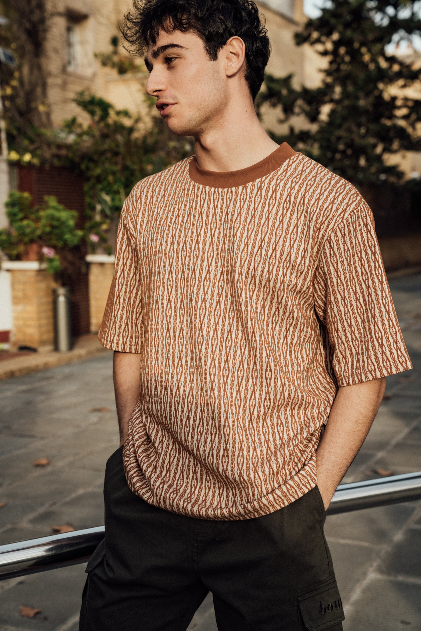SAHARA JACQUARD TEE