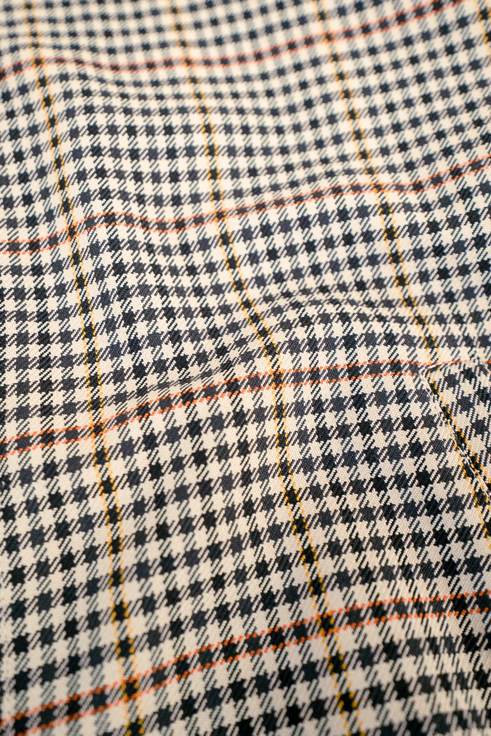 SHAUN HOUNDSTOOTH HARRINGTON JACKET – bound
