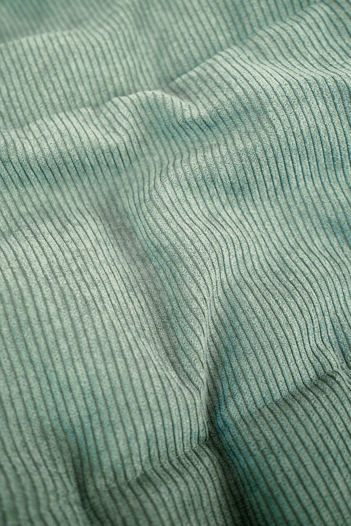 DARK SAGE CORD PUFFER COAT