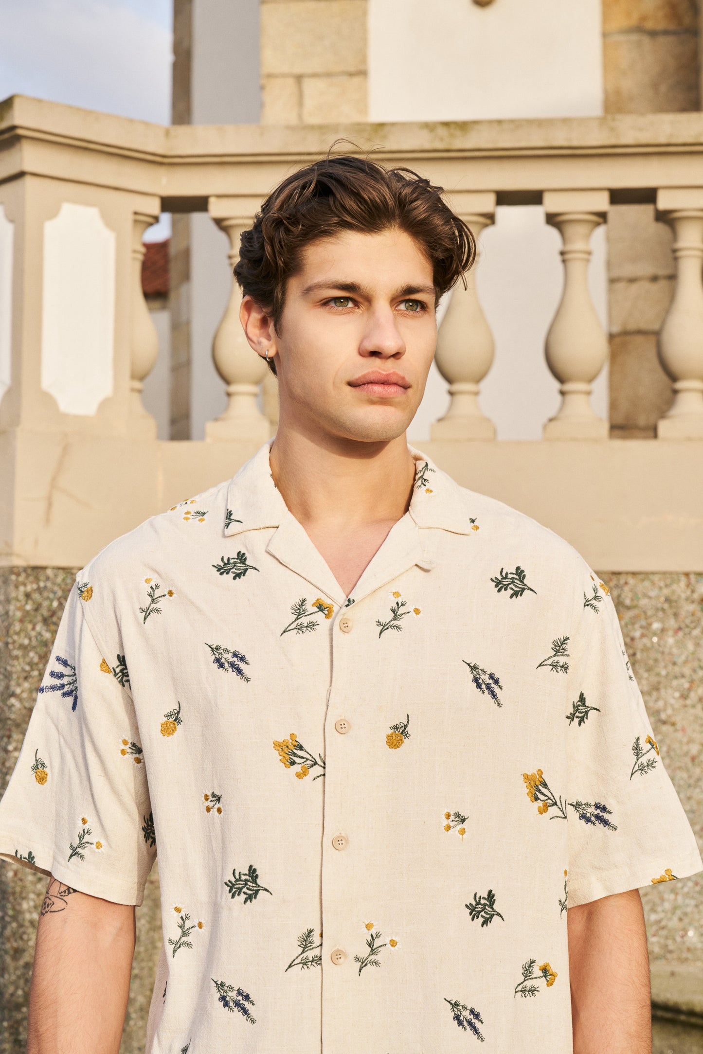 BOTANIC SHIRT - ECRU
