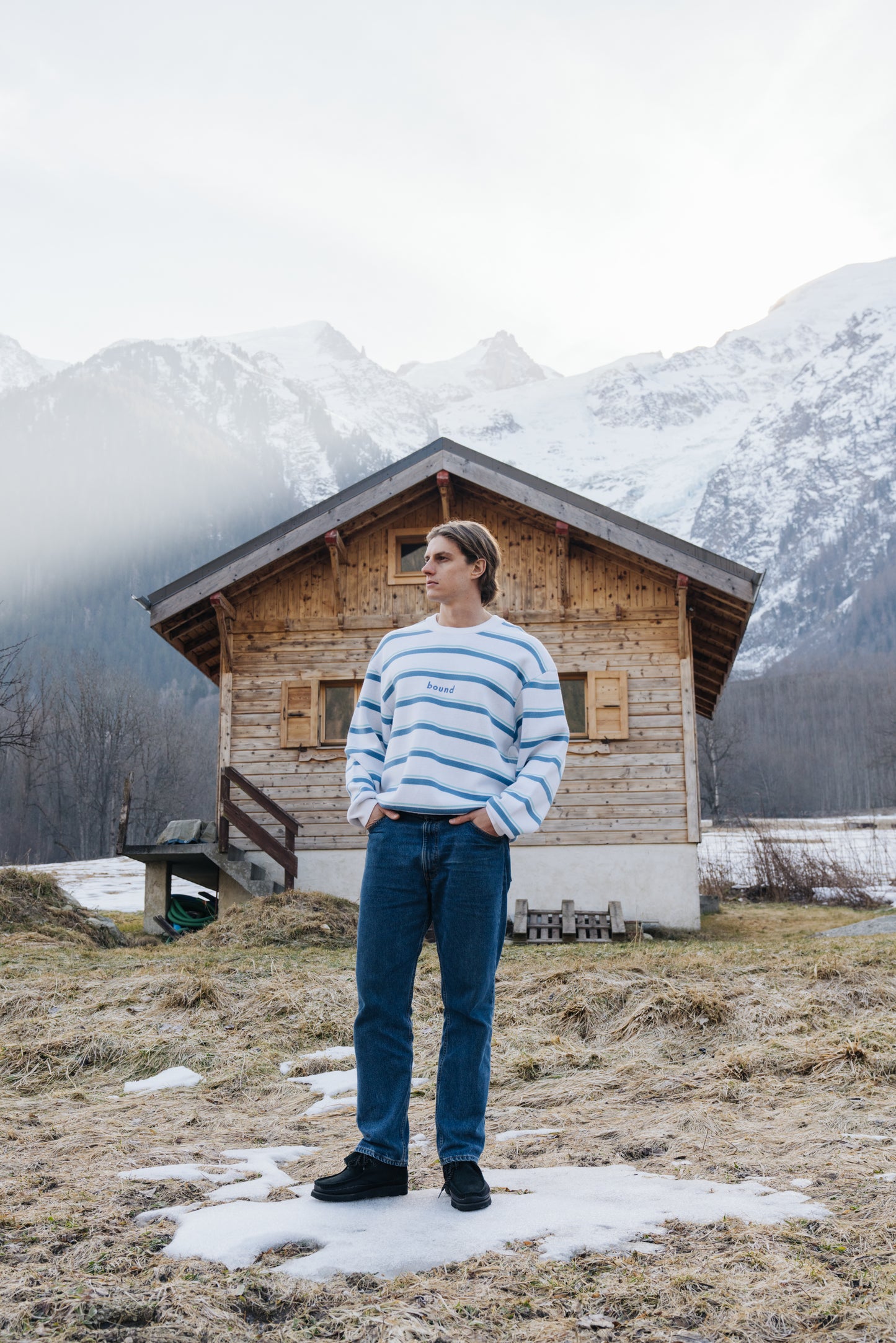 RETRO STRIPE KNIT SWEATER