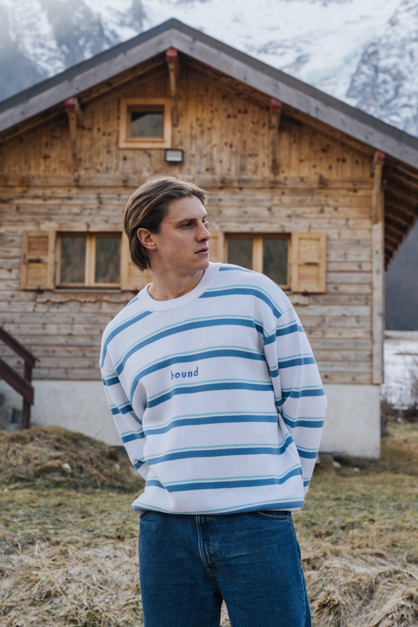 RETRO STRIPE KNIT SWEATER