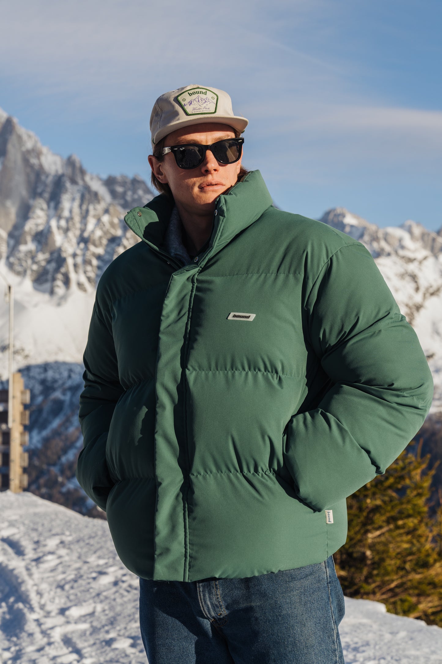 WINTER RESORT NYLON CAP