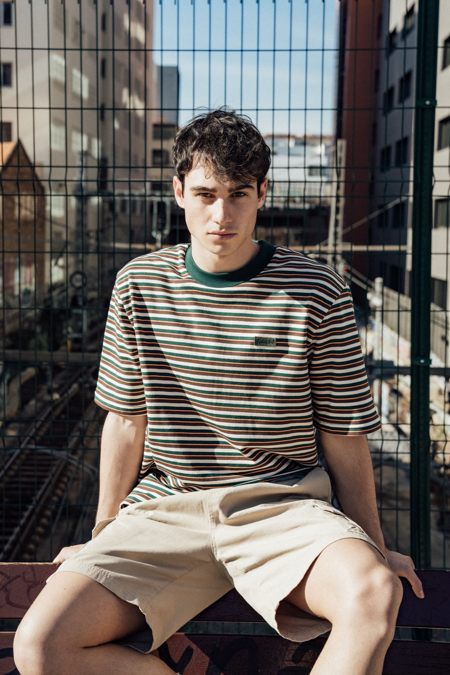 FOREST HEAVY STRIPE TEE