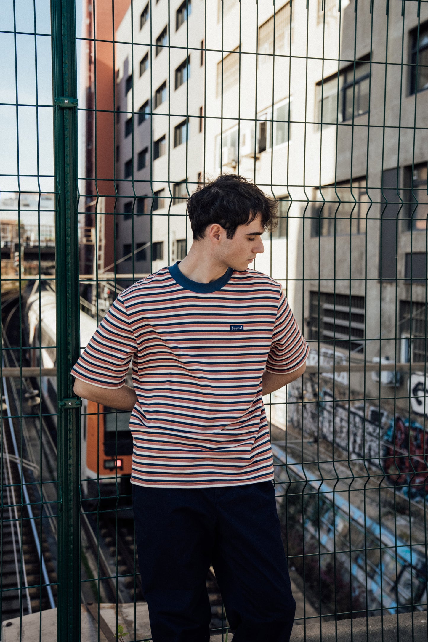 OXFORD HEAVY STRIPE TEE