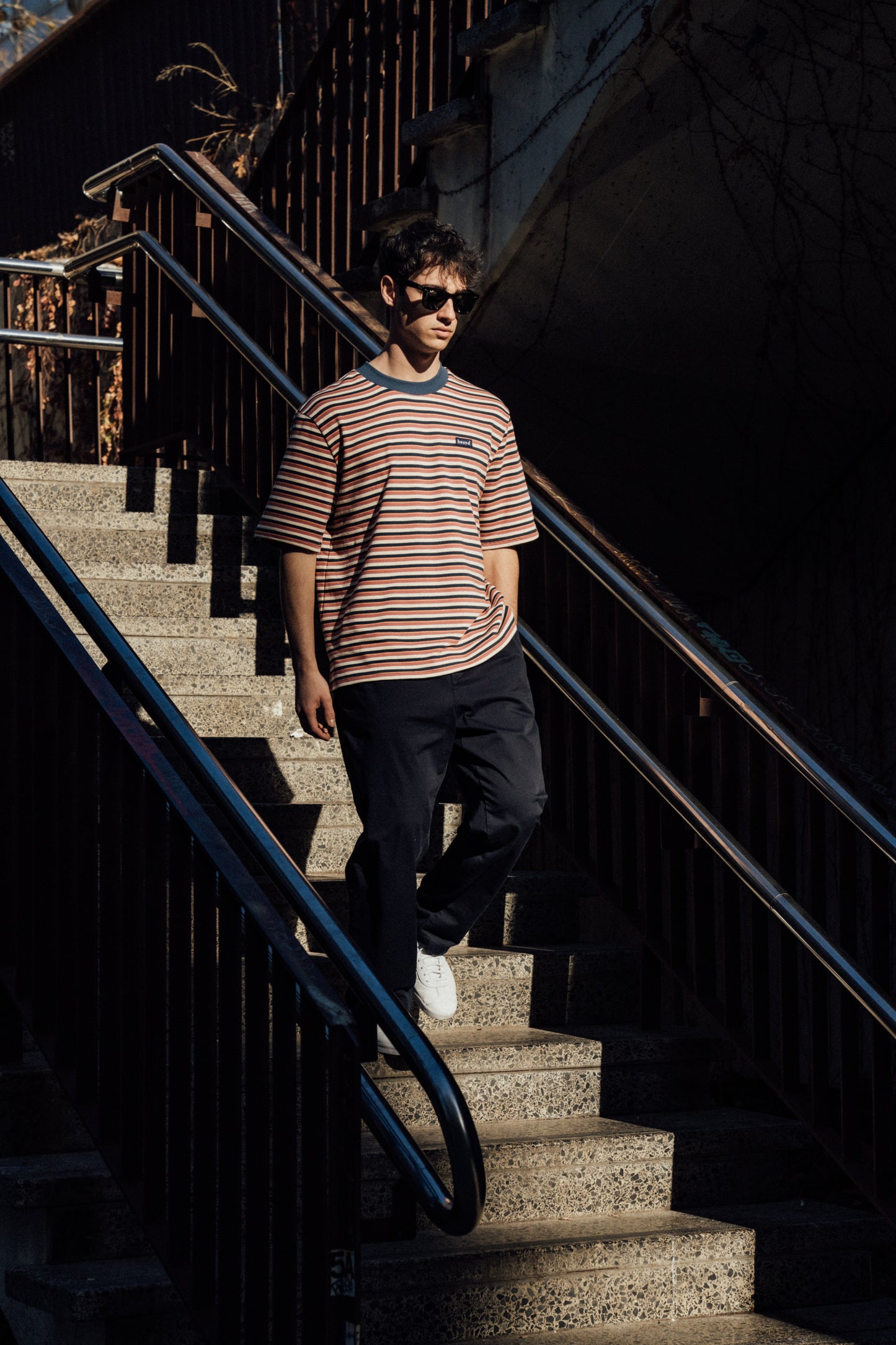 OXFORD HEAVY STRIPE TEE