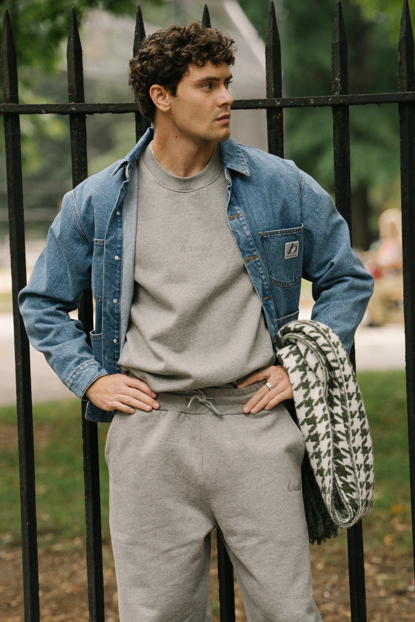 SUSTAIN HEAVY SWEATER - HEATHER GREY