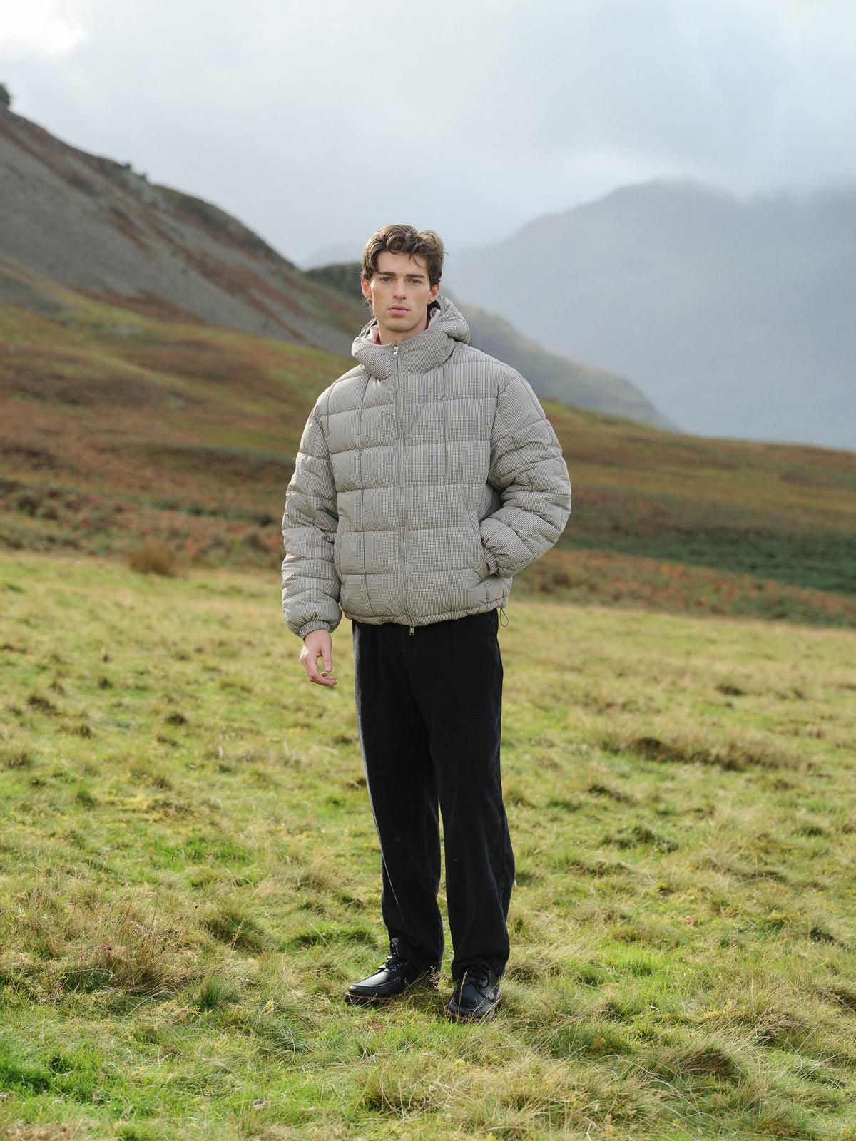 KERR CHECK RIPSTOP PUFFER
