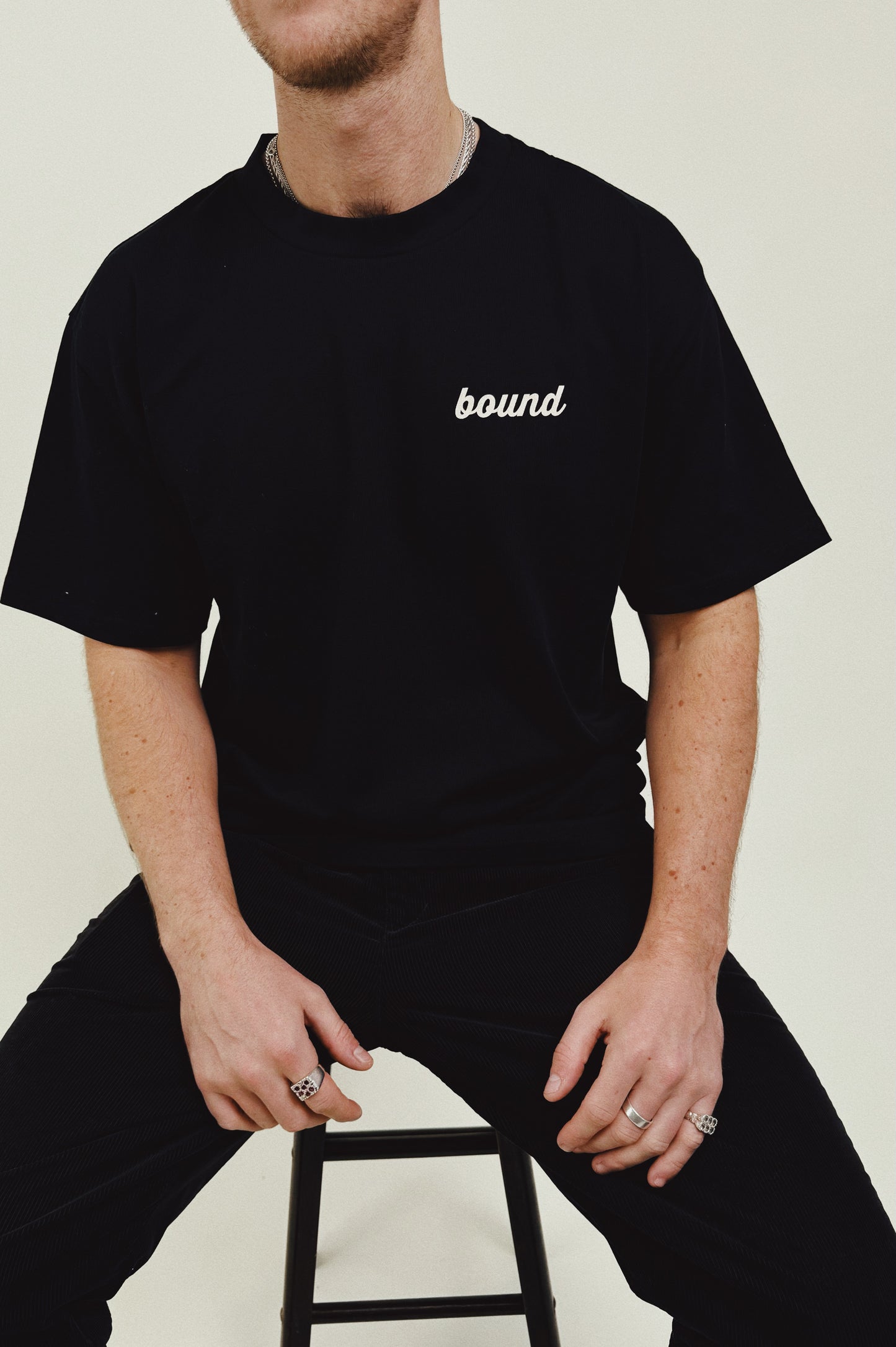HATCH HEAVY TEE - BLACK