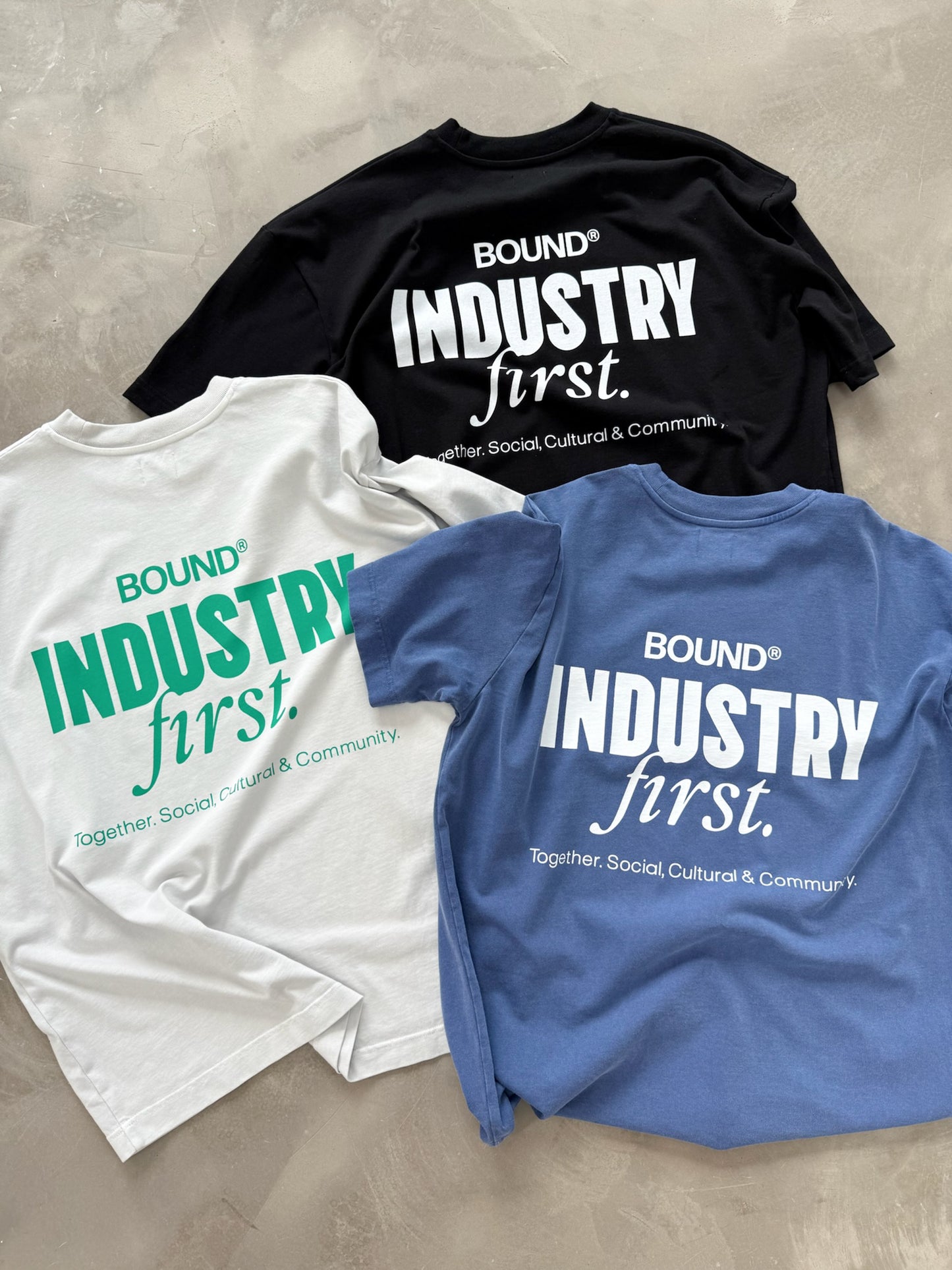 INDUSTRY FIRST TEE - BLACK