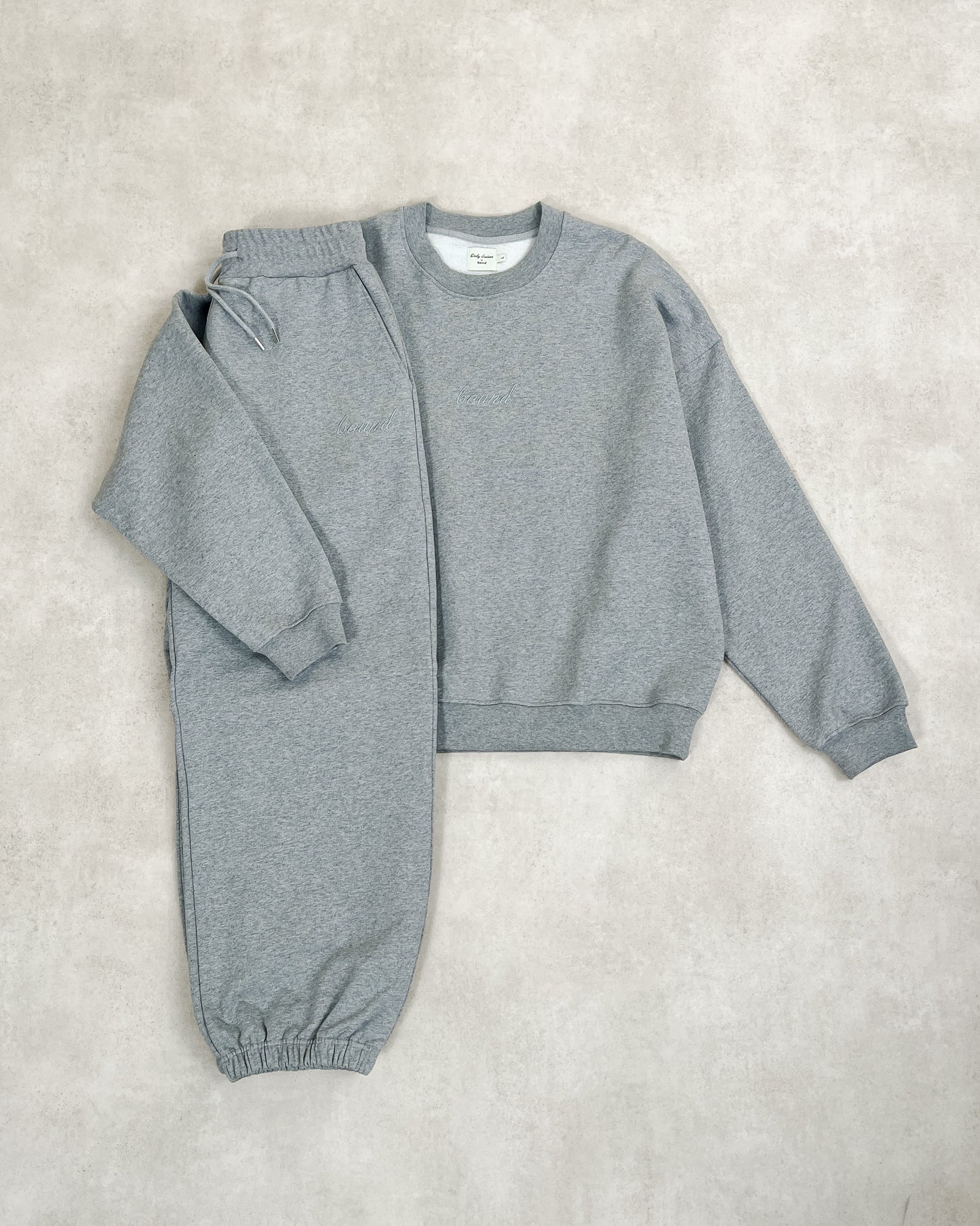 SUSTAIN HEAVY JOGGERS - HEATHER GREY