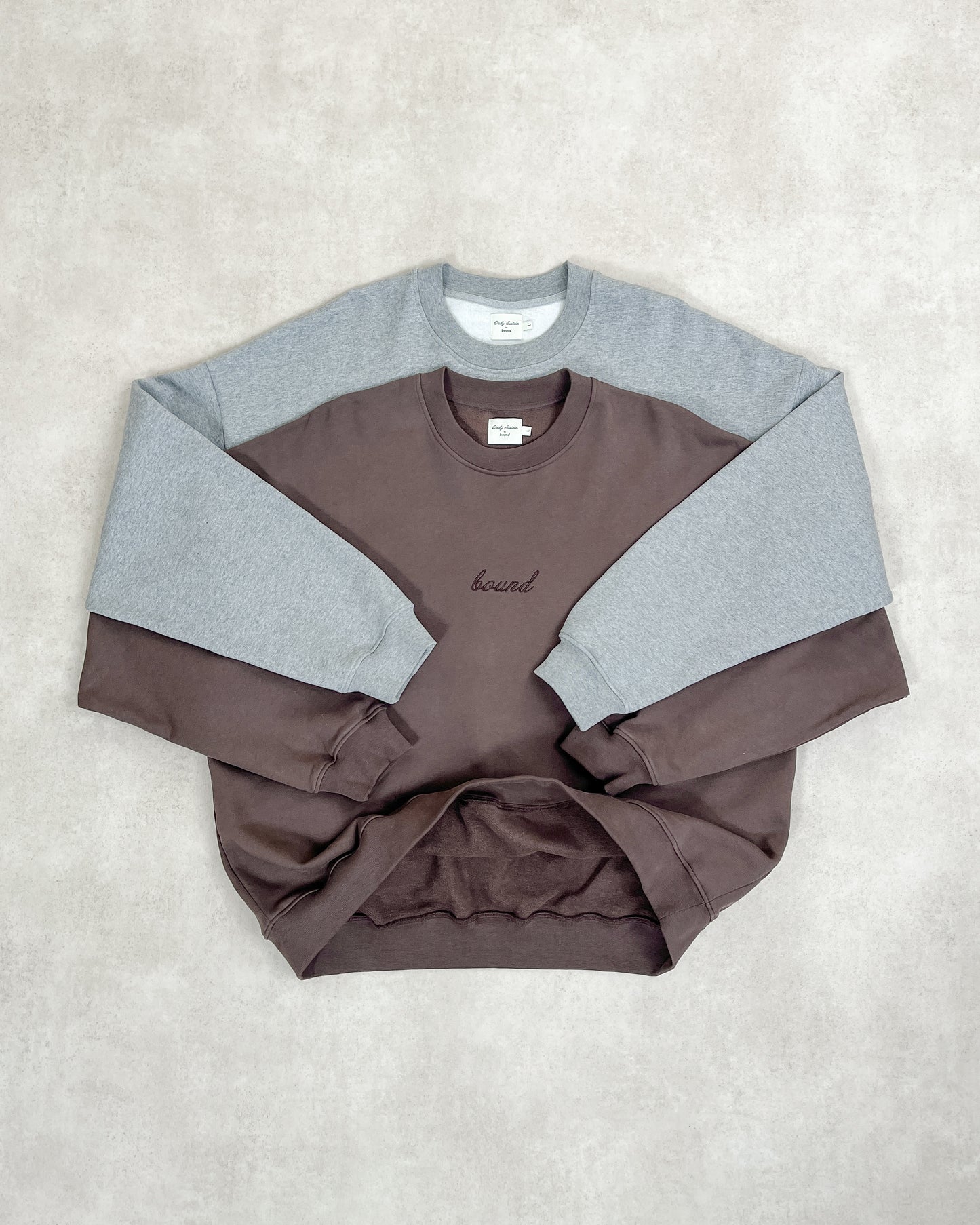 SUSTAIN HEAVY SWEATER - COCOA BROWN