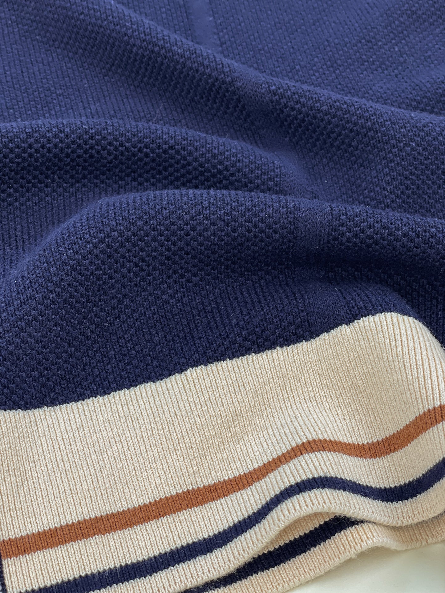 STEVIE WAFFLE TEXTURED KNIT POLO
