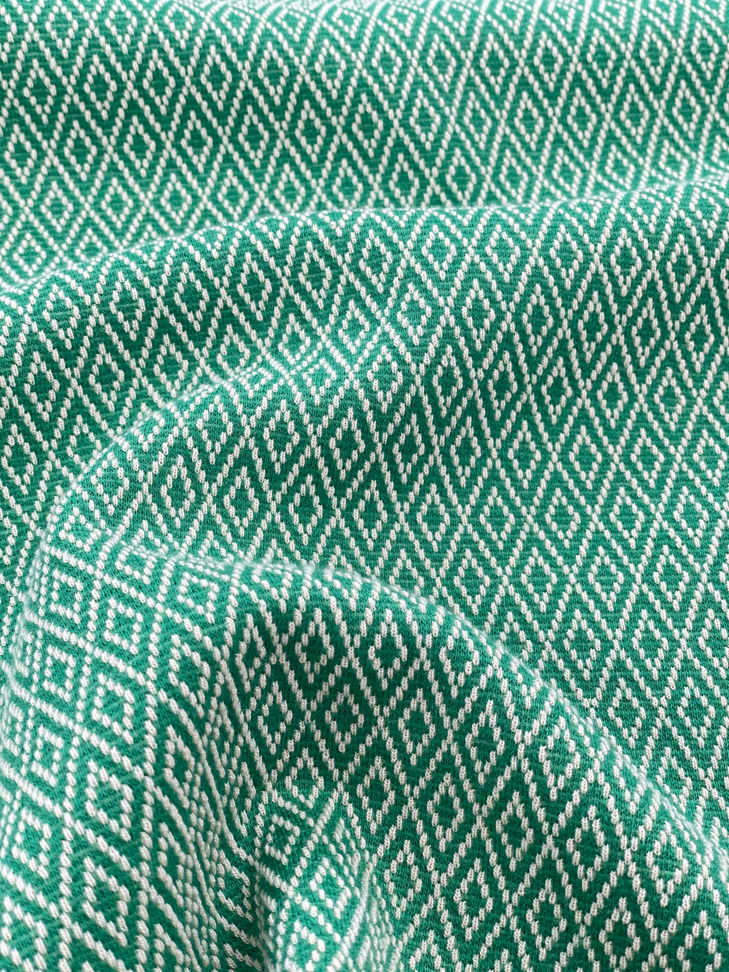 KELLY GREEN DIAMOND CUBAN SS SHIRT