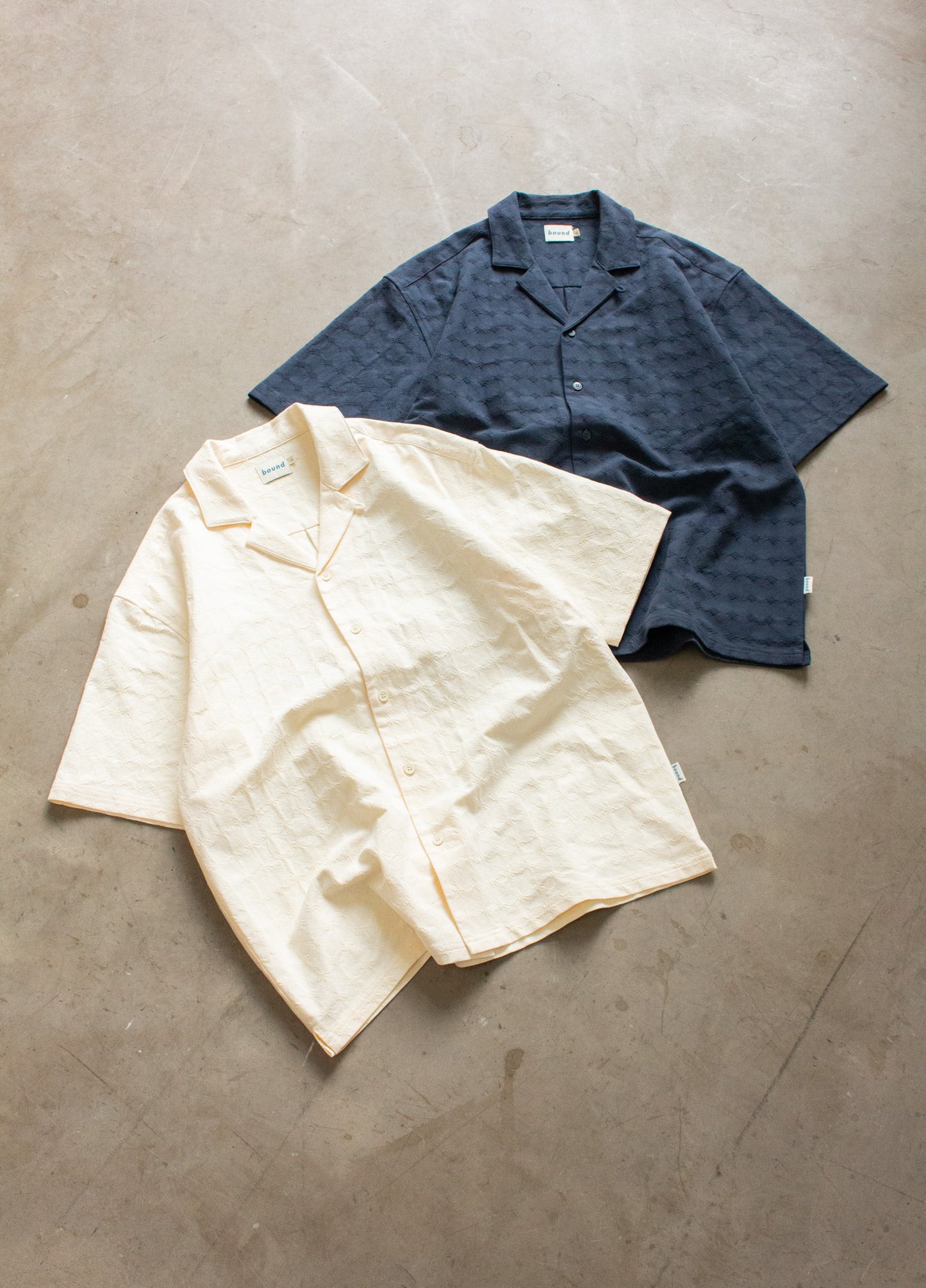 EMBROIDERED RIBIERA SHIRT - CREAM