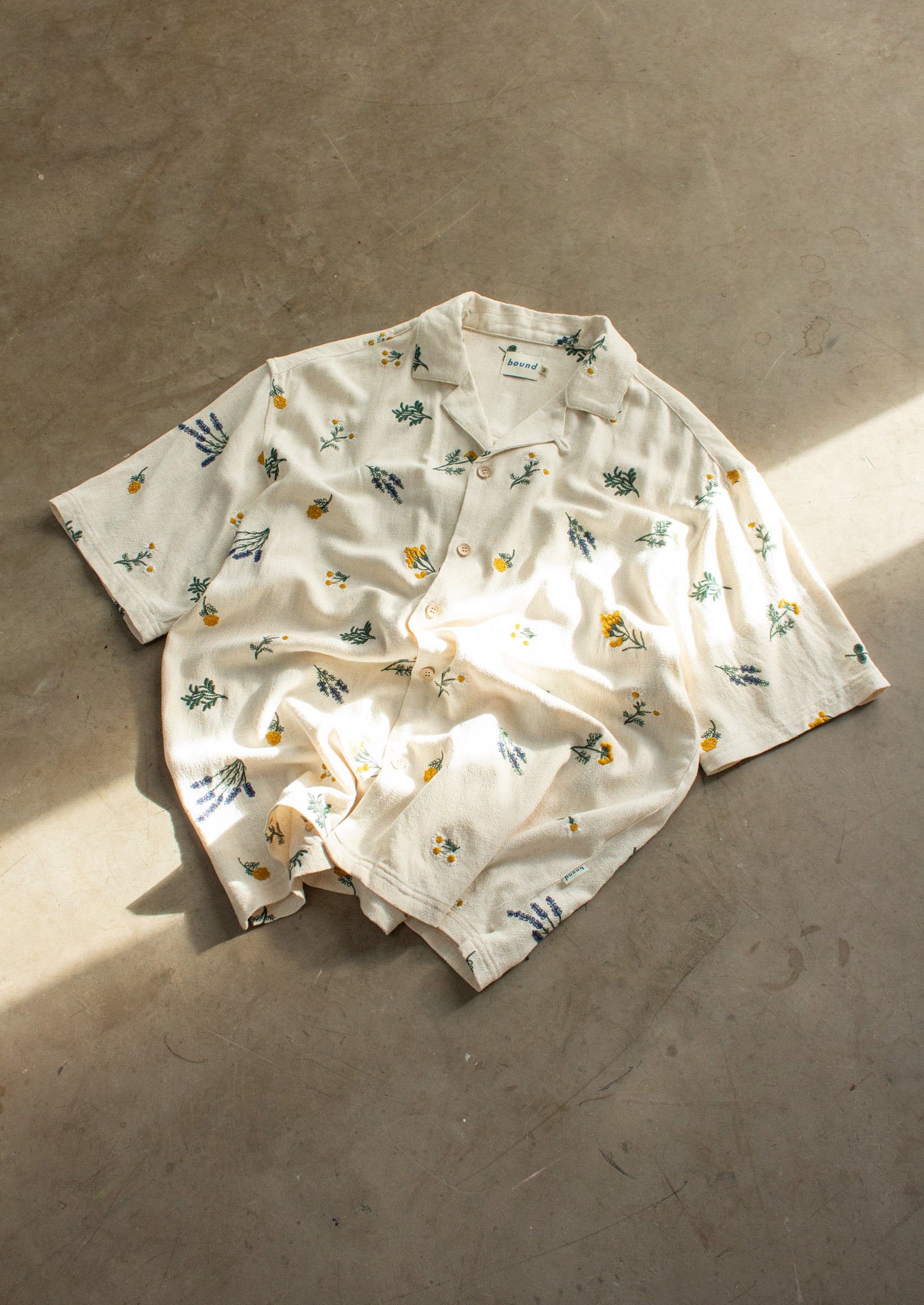 BOTANIC SHIRT - ECRU