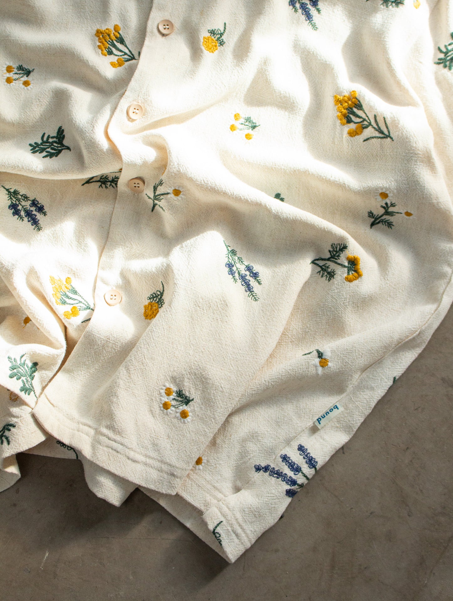 BOTANIC SHIRT - ECRU