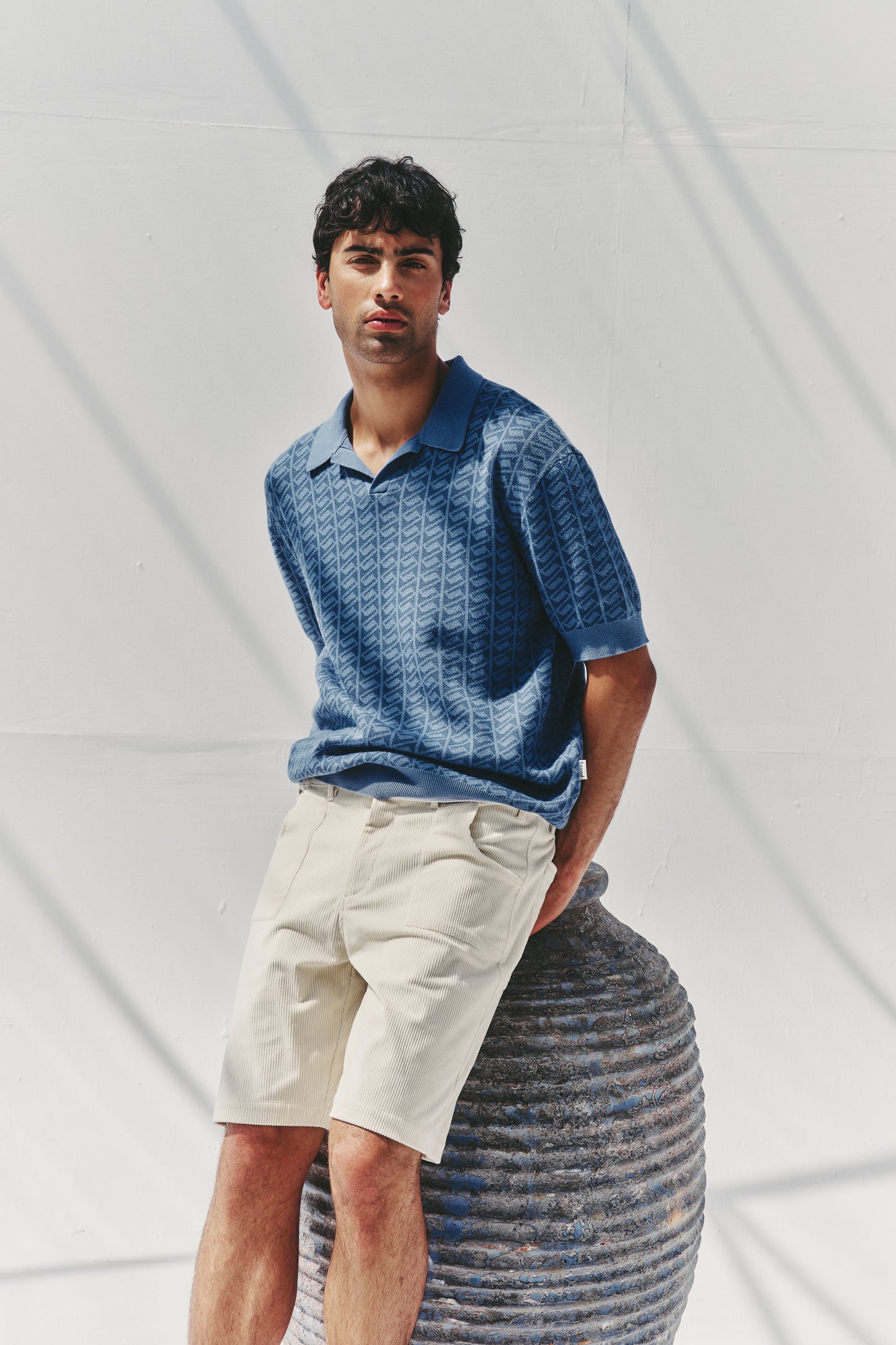 CORD CARPENTER SHORTS - BARLEY CREAM