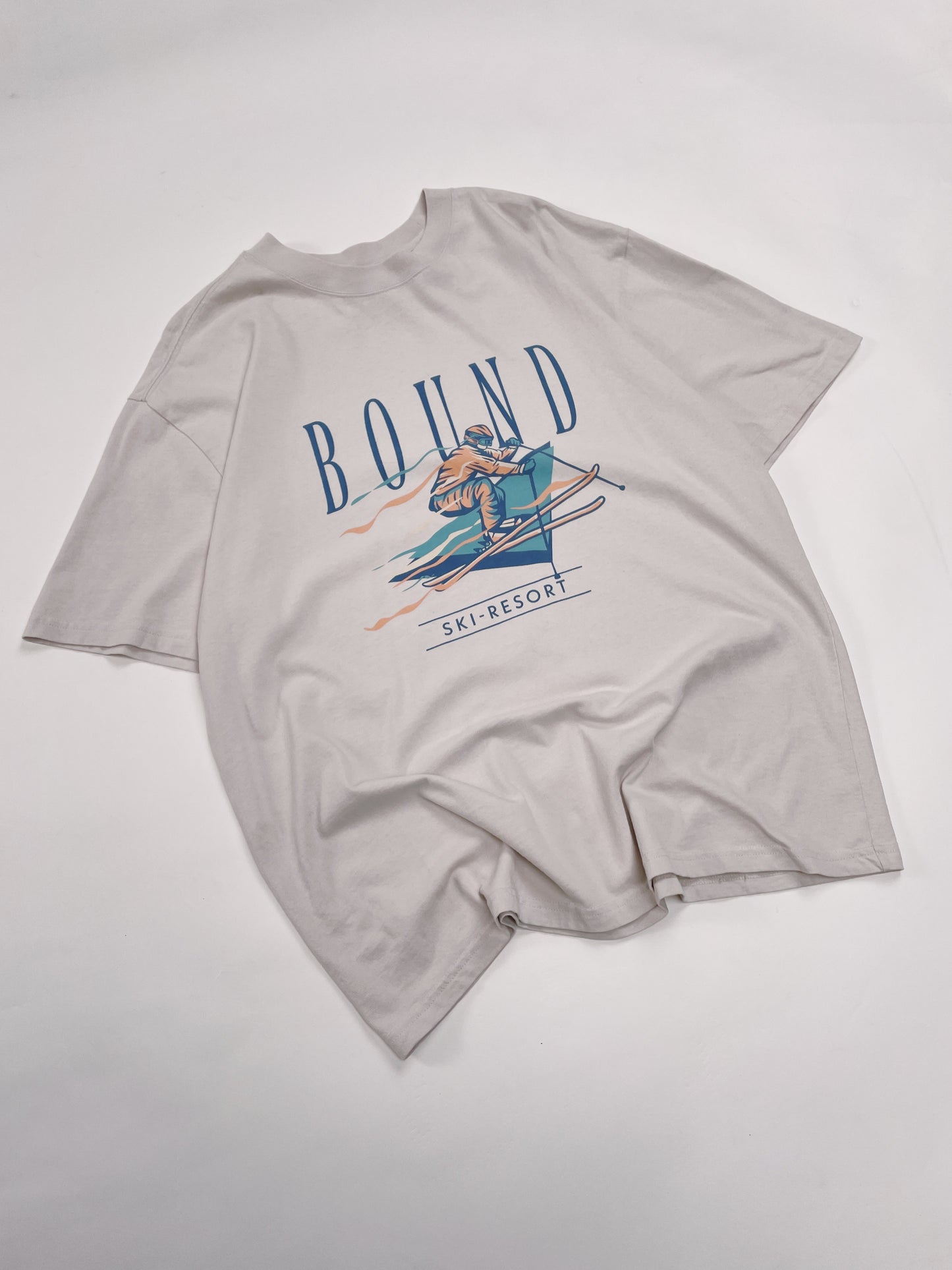 ALPINE RETRO WASHED TEE - STONE