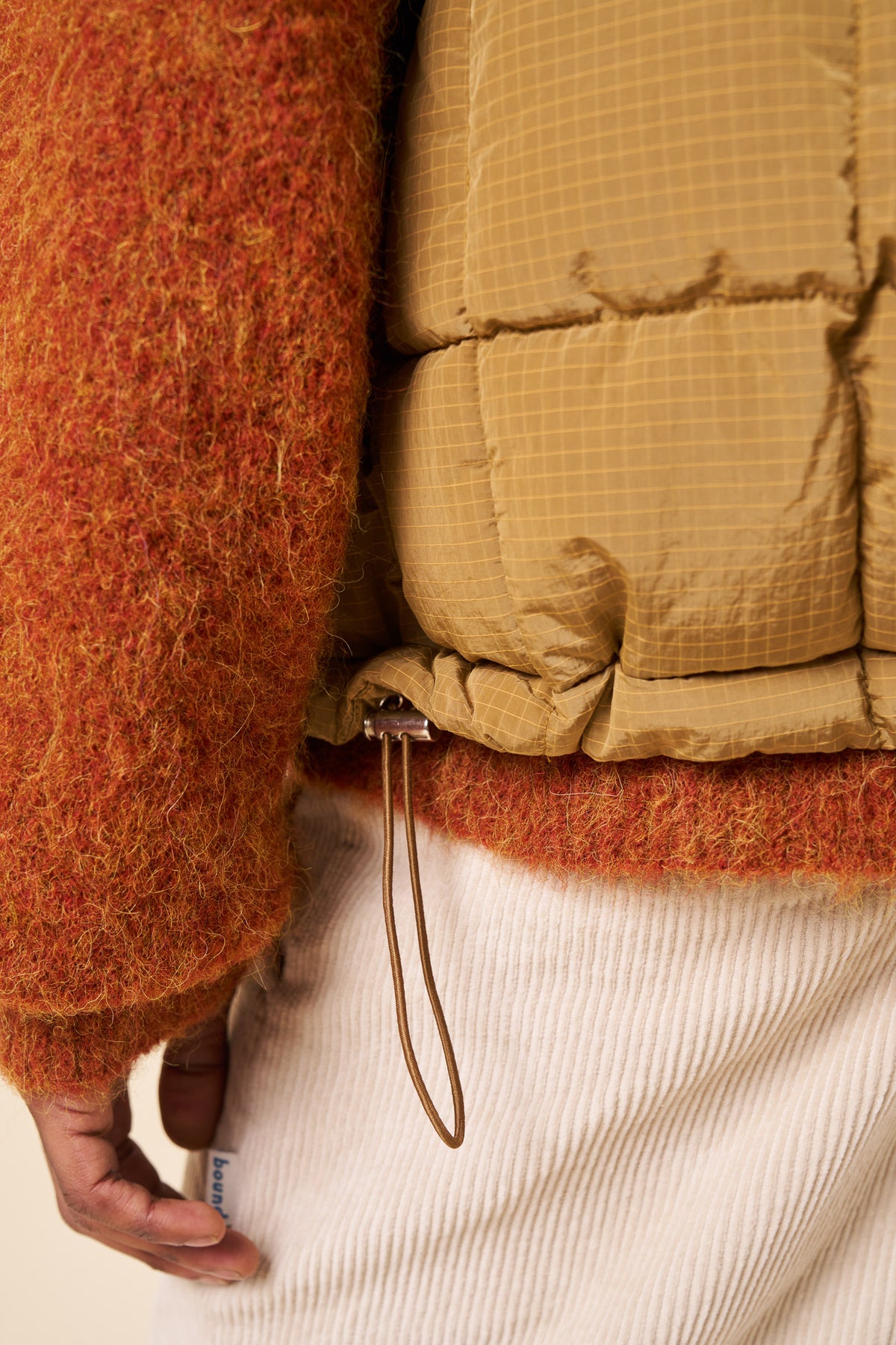ORBE RIPSTOP PUFFER GILET - GOLD