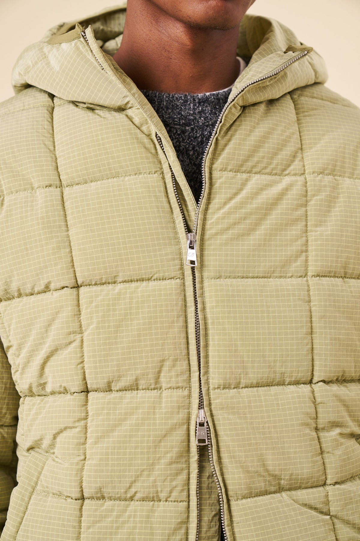 ORBE RIPSTOP PUFFER - FERN GREEN