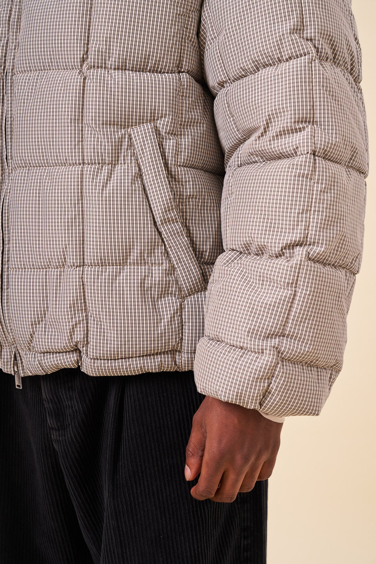 KERR CHECK RIPSTOP PUFFER