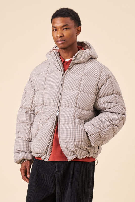 KERR CHECK RIPSTOP PUFFER