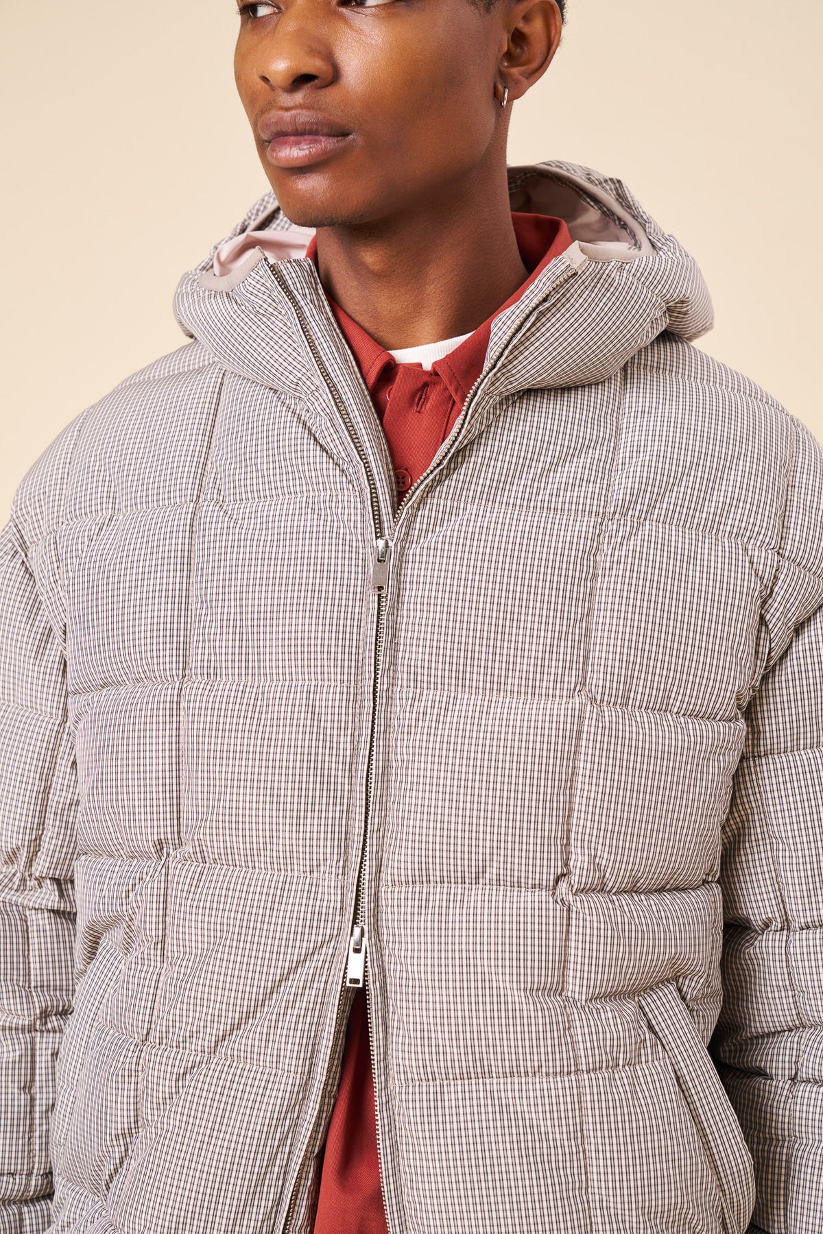 KERR CHECK RIPSTOP PUFFER
