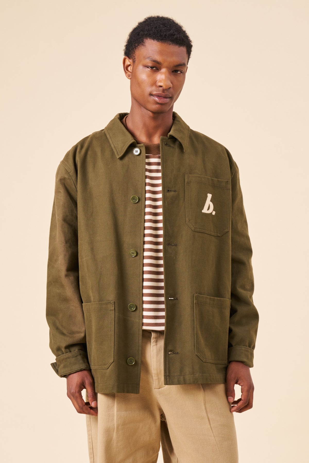 ARMY GREEN CHORE JACKET
