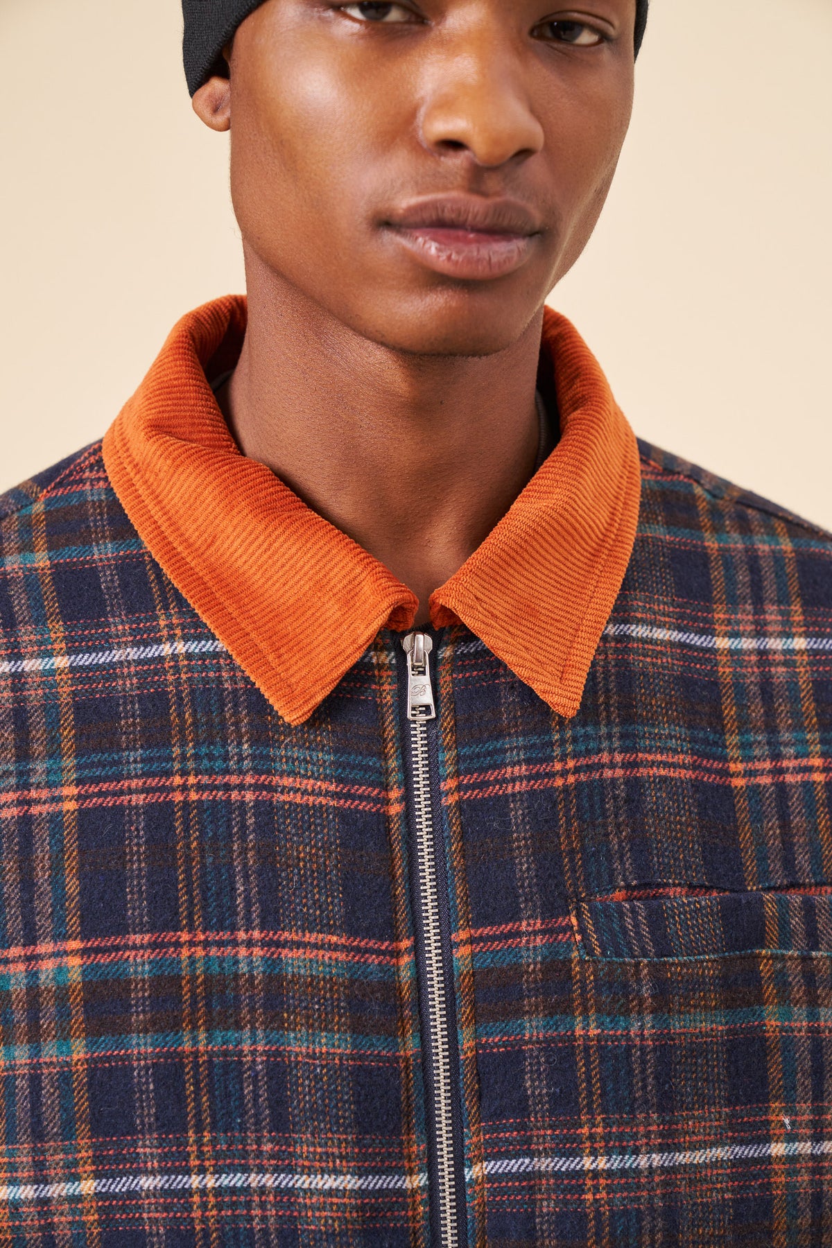 FRASER CHECK WOOL WORKERS JACKET