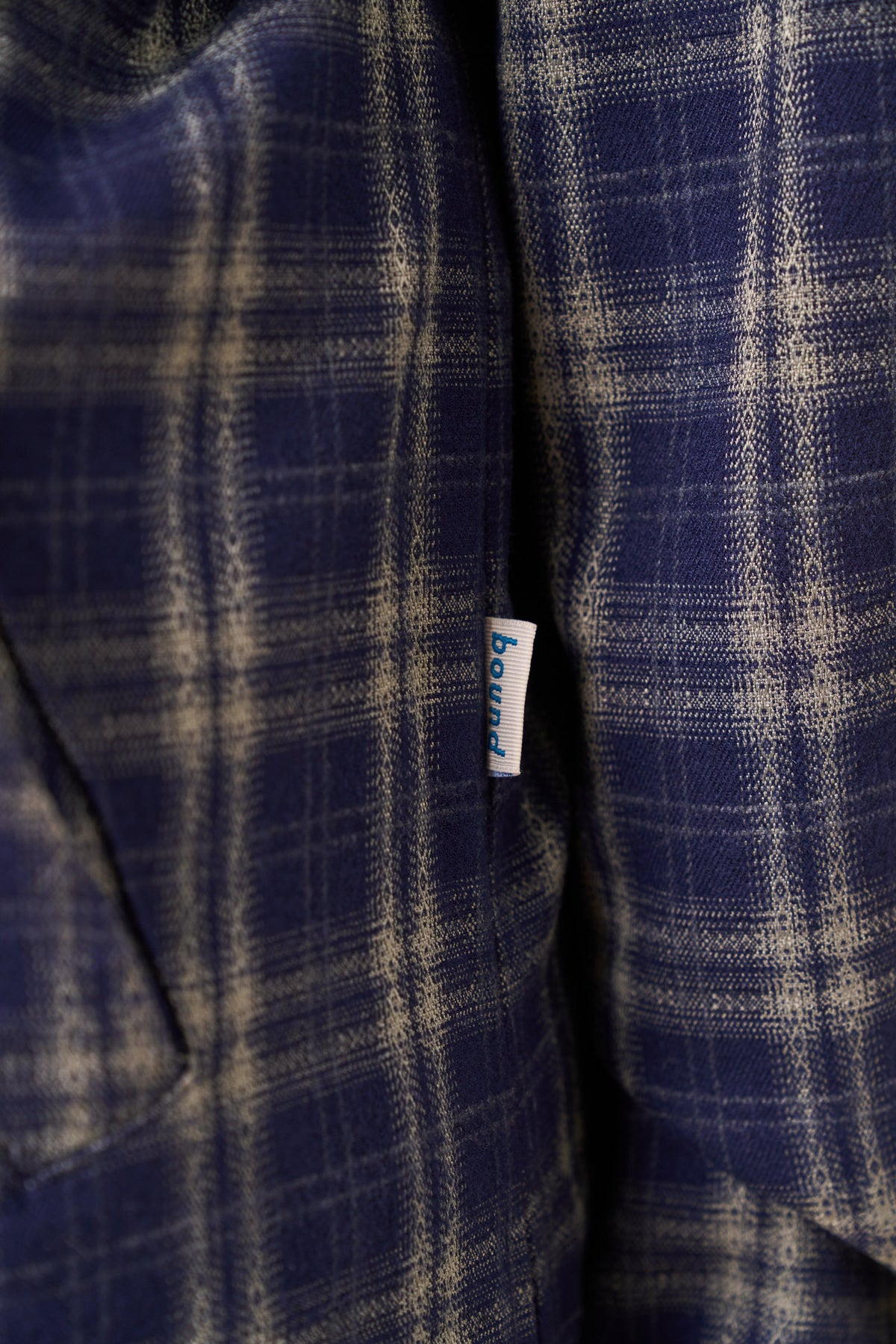ARGYLE CHECK SHIRT - BLUE