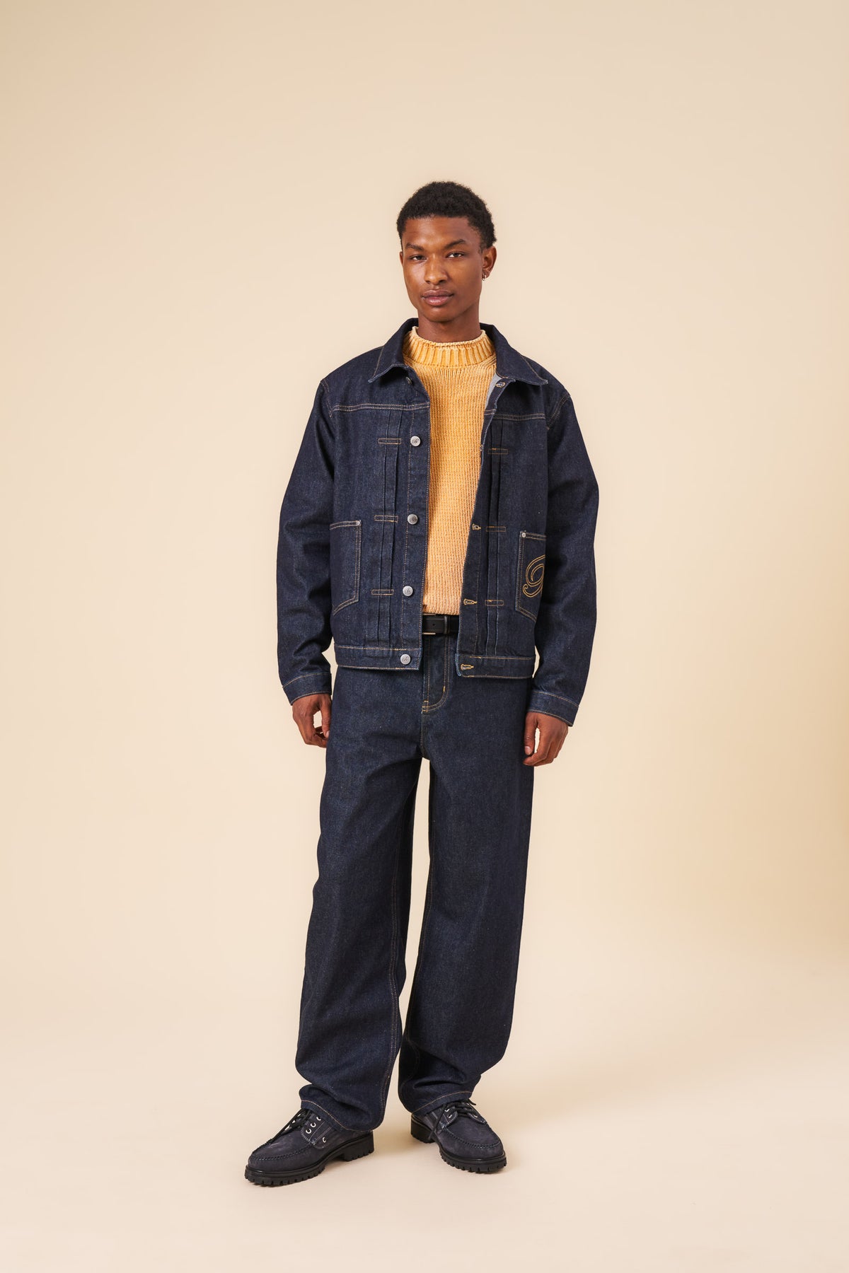 SIGNATURE DENIM JACKET - INDIGO
