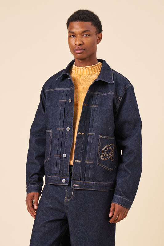 SIGNATURE DENIM JACKET - INDIGO